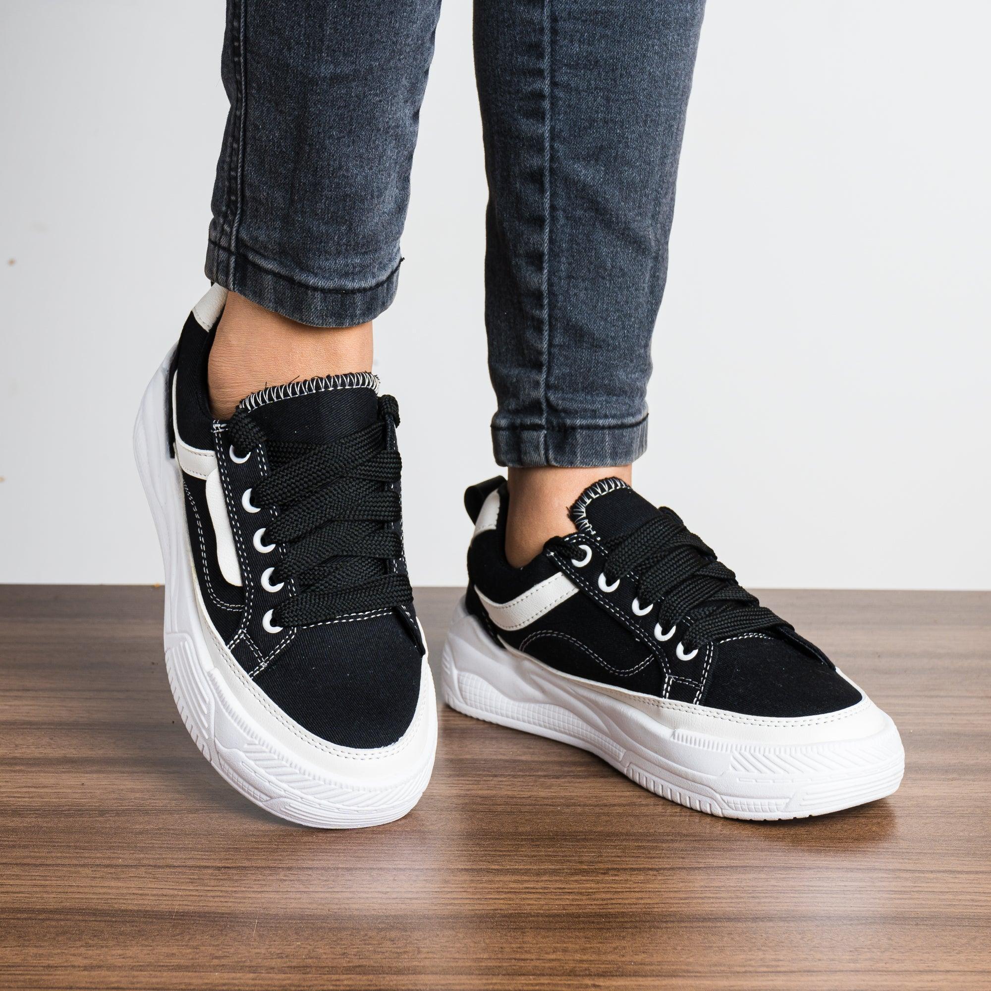 ZAPATILLAS URBANAS MUJER DROZEN NEGRO - 1