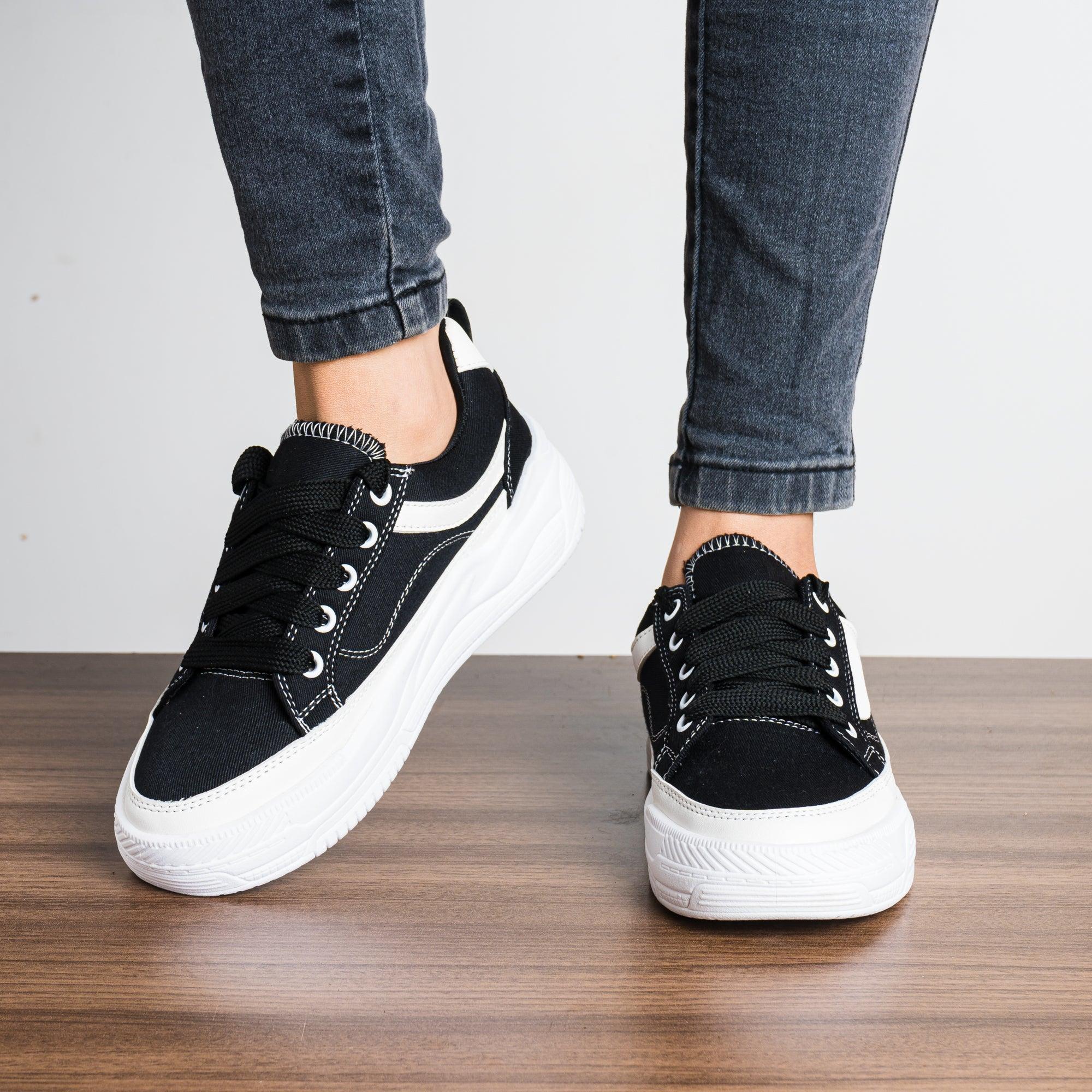 ZAPATILLAS URBANAS MUJER DROZEN NEGRO - 2