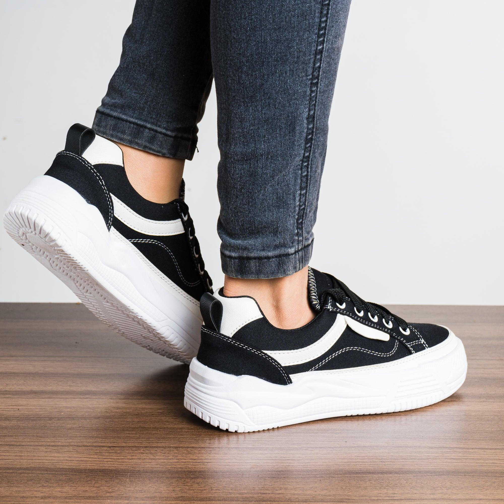 ZAPATILLAS URBANAS MUJER DROZEN NEGRO - 3