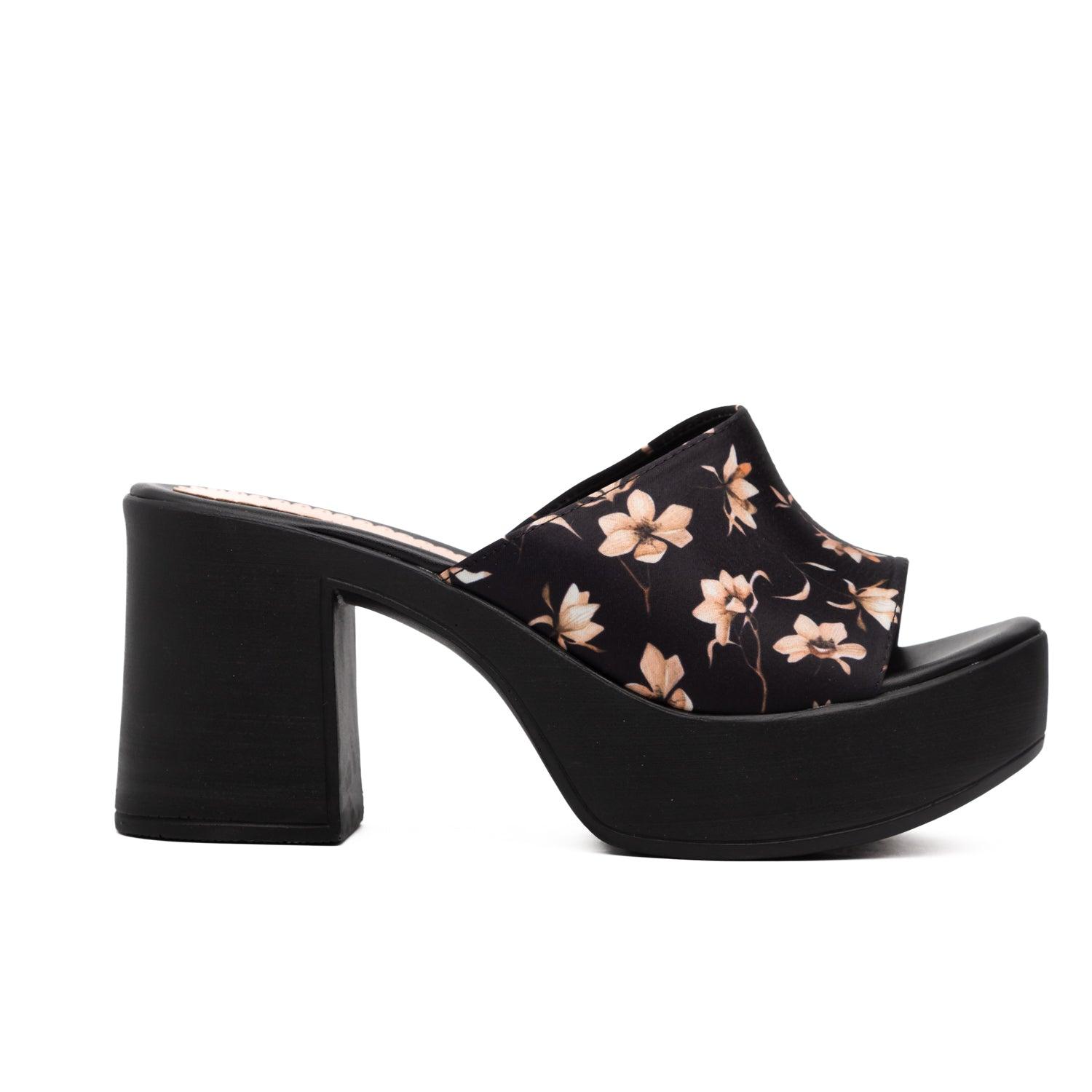 SANDALIAS CASUALES MUJER VITONI NEGRO - 4