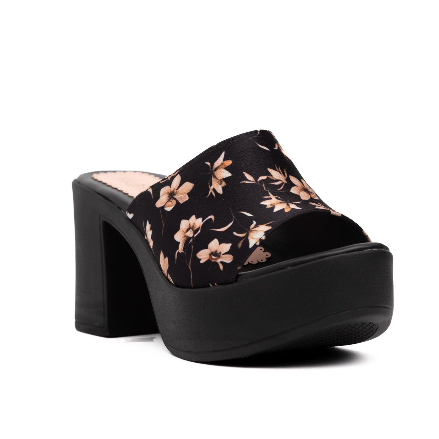 SANDALIAS CASUALES MUJER VITONI NEGRO - 5