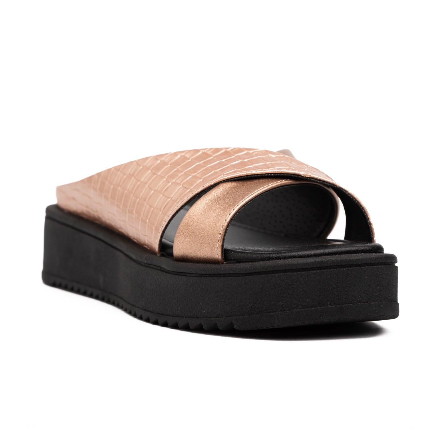 SANDALIAS CASUALES MUJER NIKEA BRONCE - 3