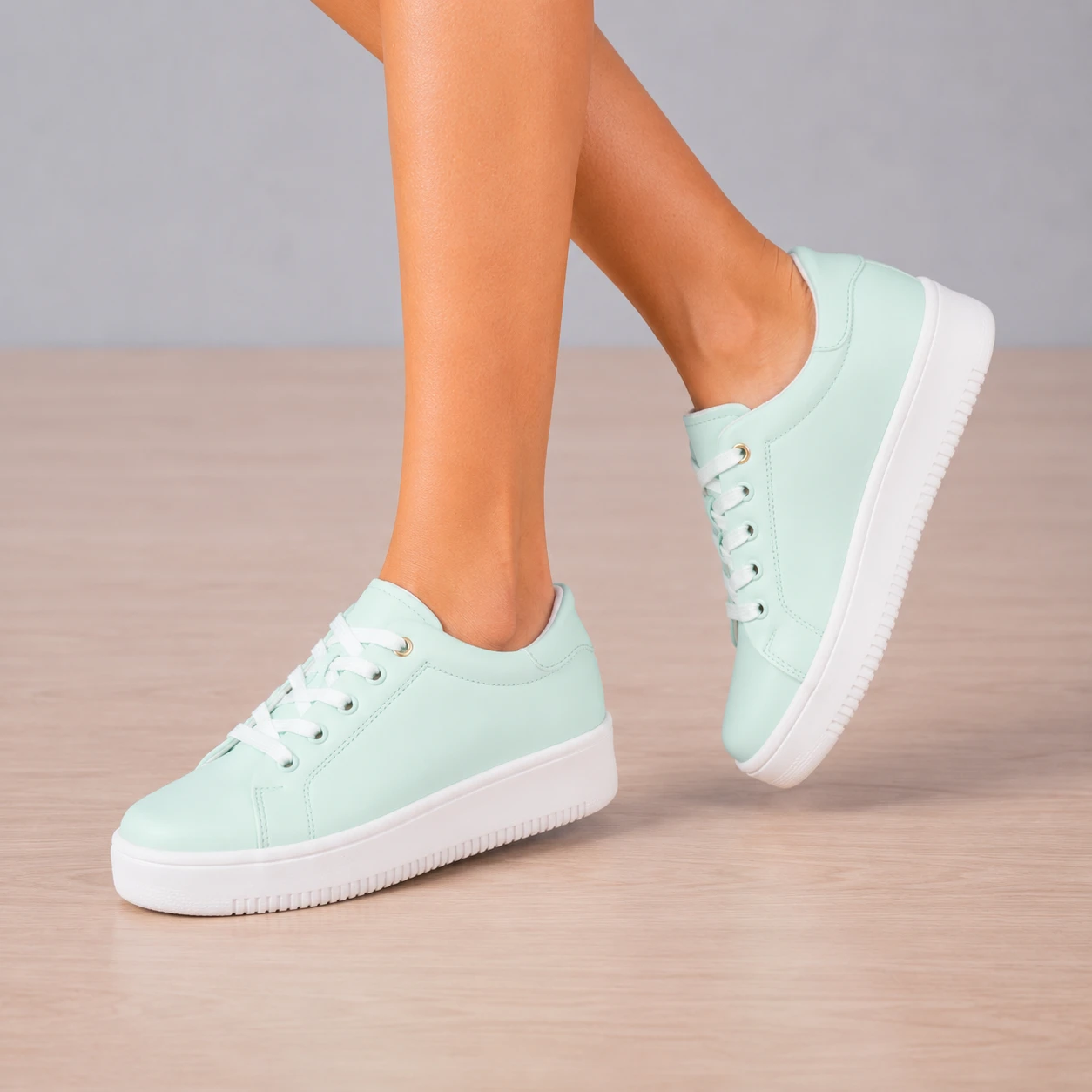 ZAPATILLAS URBANAS MUJER ORLANDO VERDE - 5