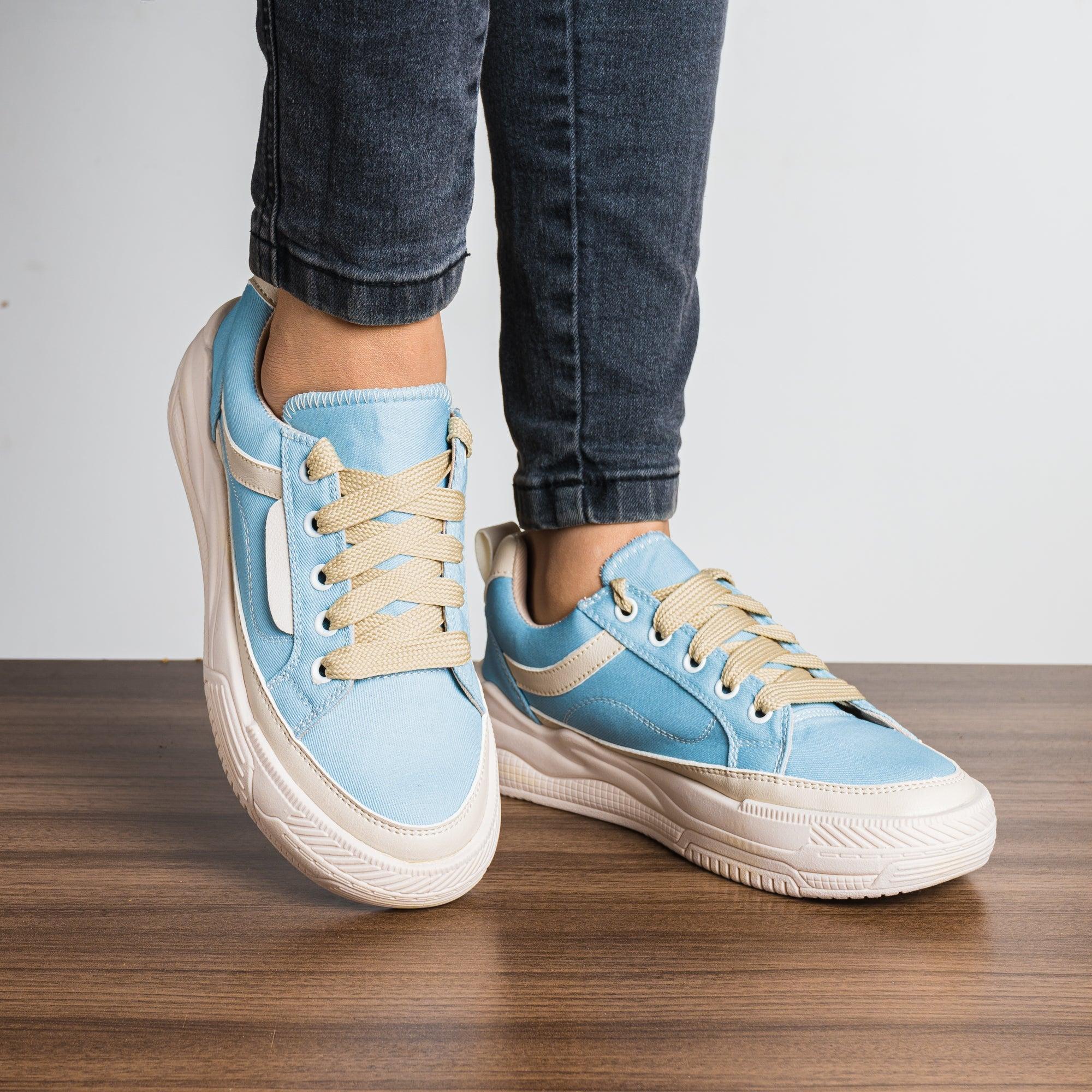 ZAPATILLAS URBANAS MUJER DROZEN VERDE AGUA - 1