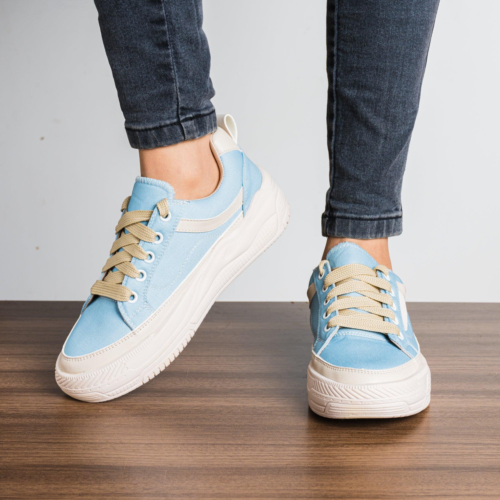ZAPATILLAS URBANAS MUJER DROZEN VERDE AGUA - 2