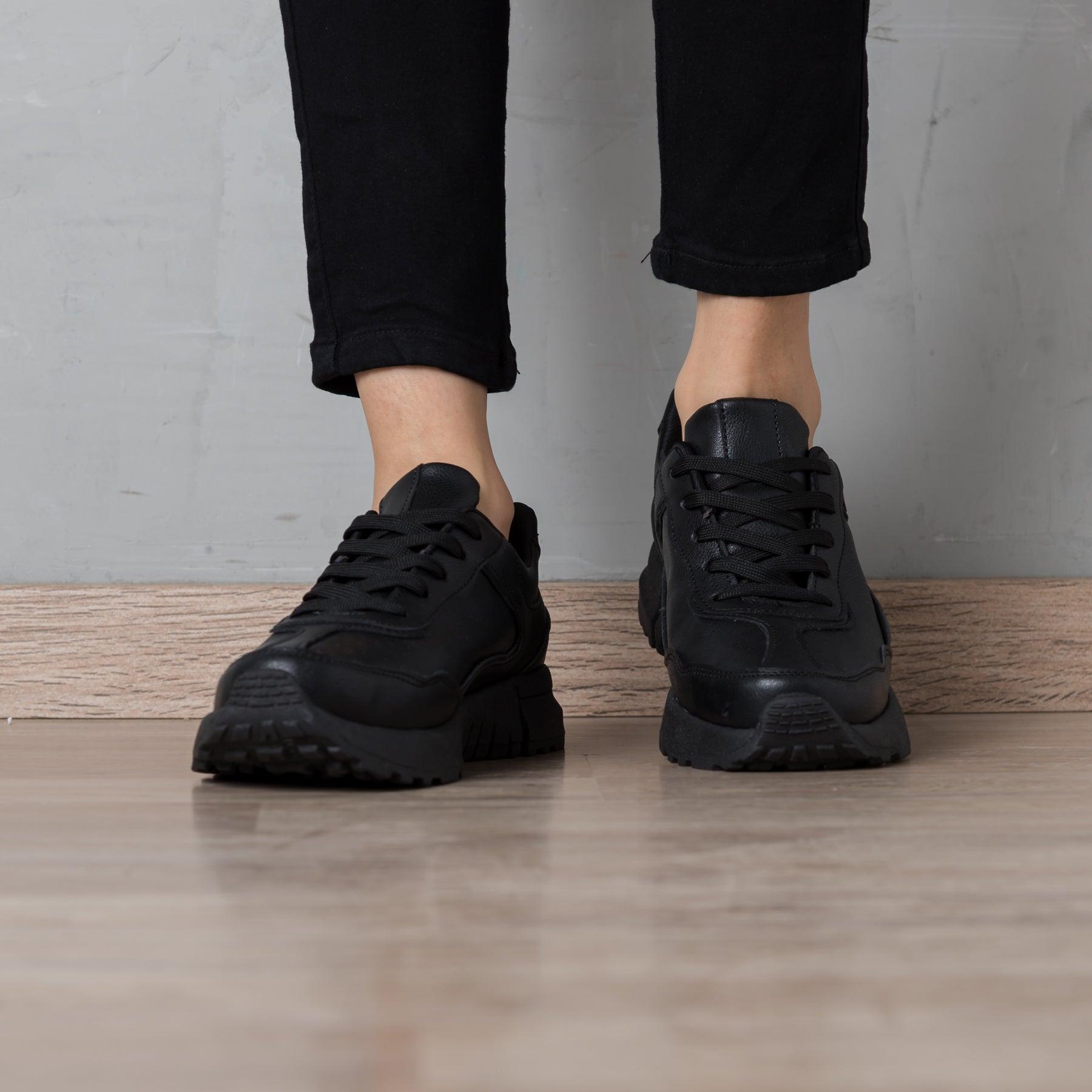 ZAPATILLAS URBANAS MUJER MOLDAVIA NEGRO - 2