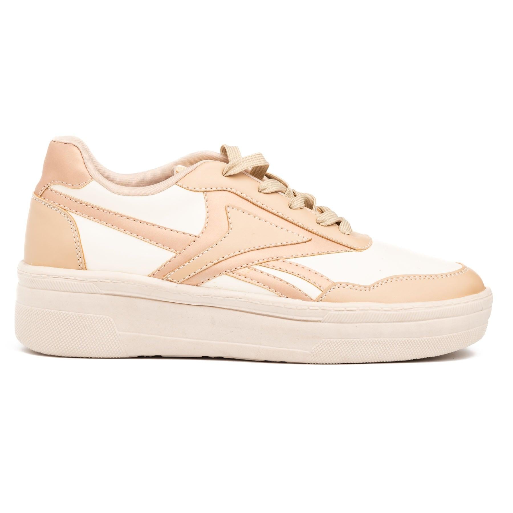 ZAPATILLAS URBANAS MUJER IBAGUE BEIGE - 2