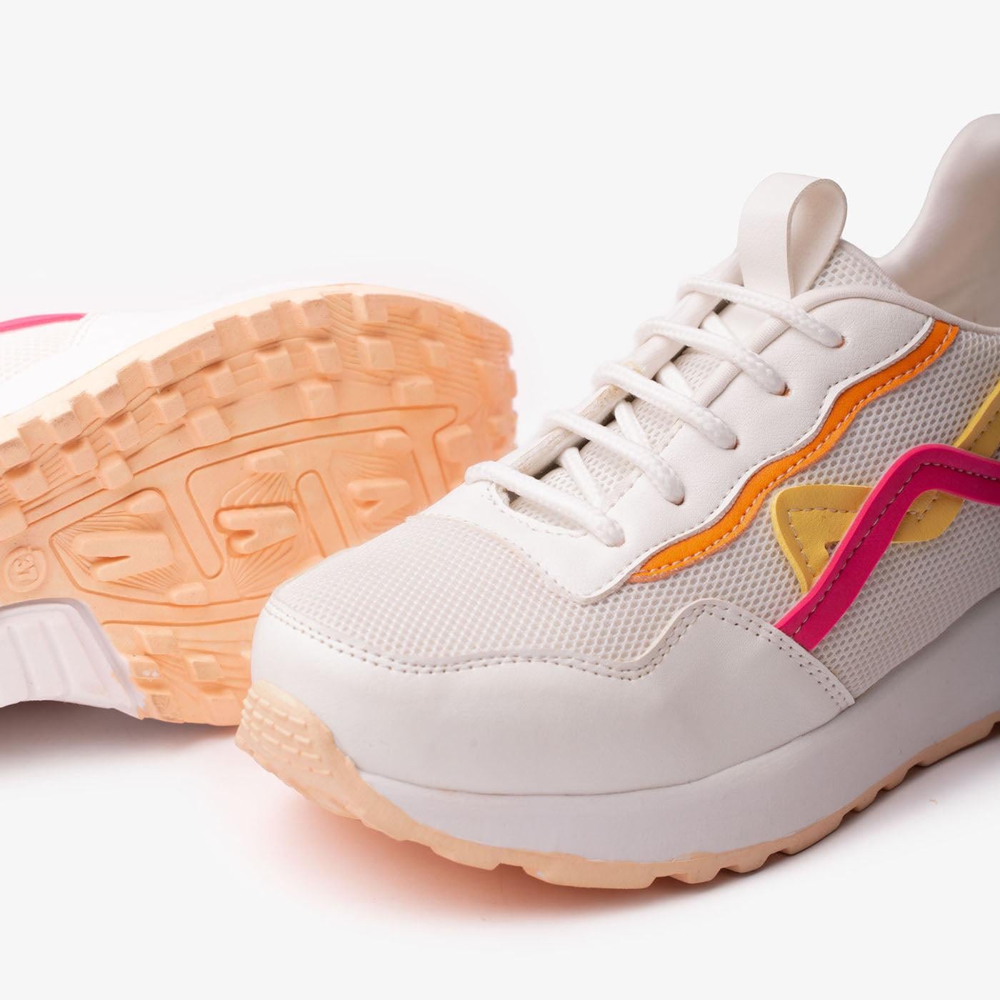 ZAPATILLAS URBANAS MUJER MANU ANARANJADO - 3