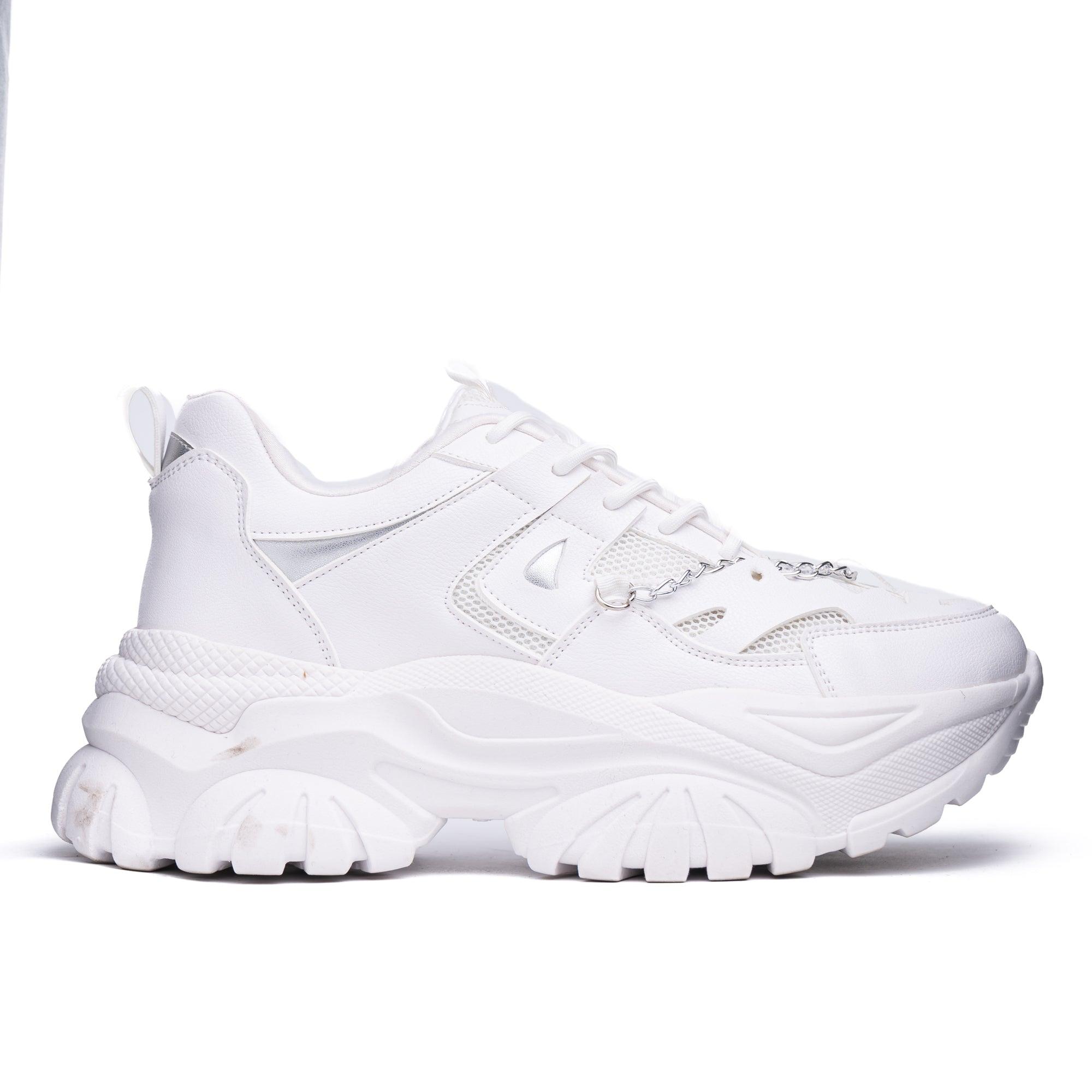 ZAPATILLAS URBANAS MUJER CHAIN BLANCO - 4