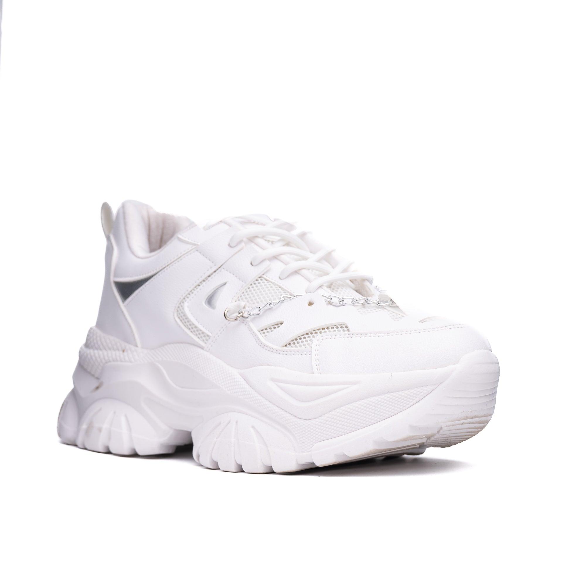 ZAPATILLAS URBANAS MUJER CHAIN BLANCO - 5