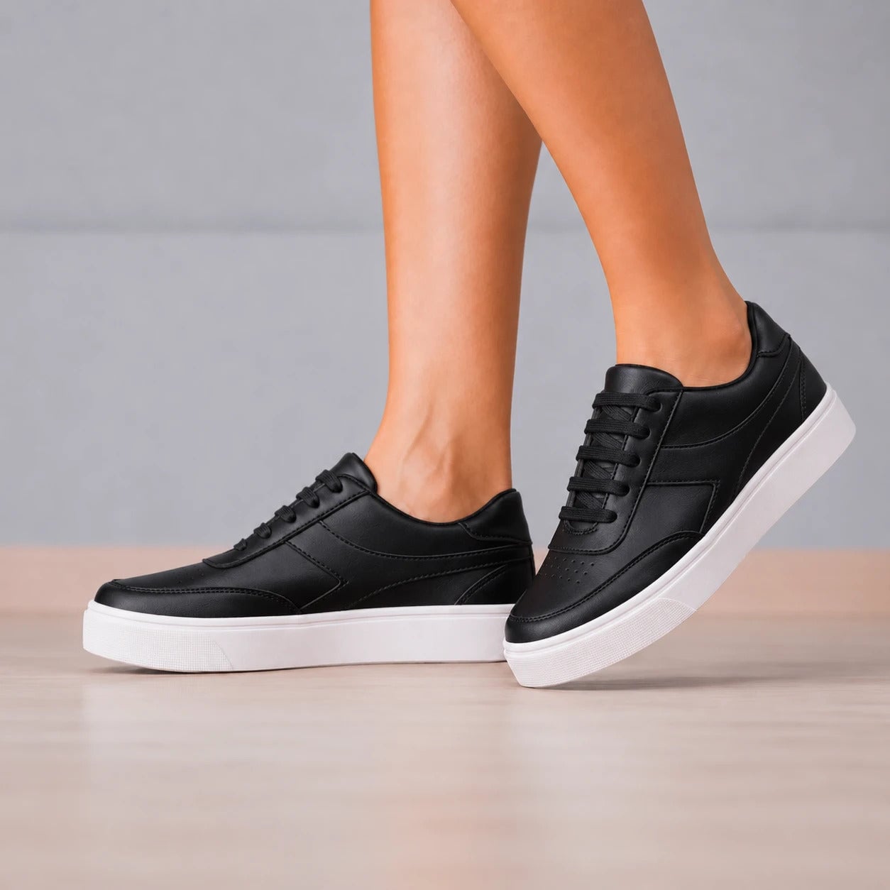 ZAPATILLAS URBANAS MUJER DENVER NEGRO - 2