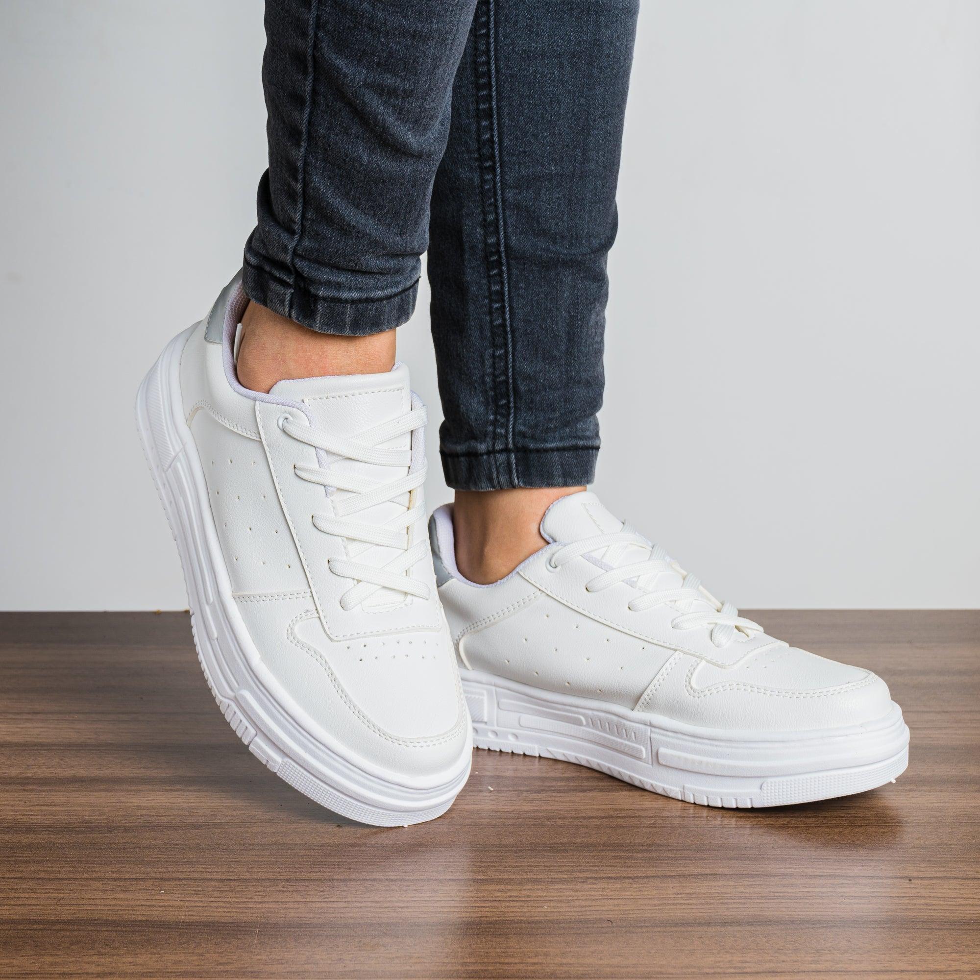 ZAPATILLAS URBANAS MUJER BUTLER BLANCO - 1