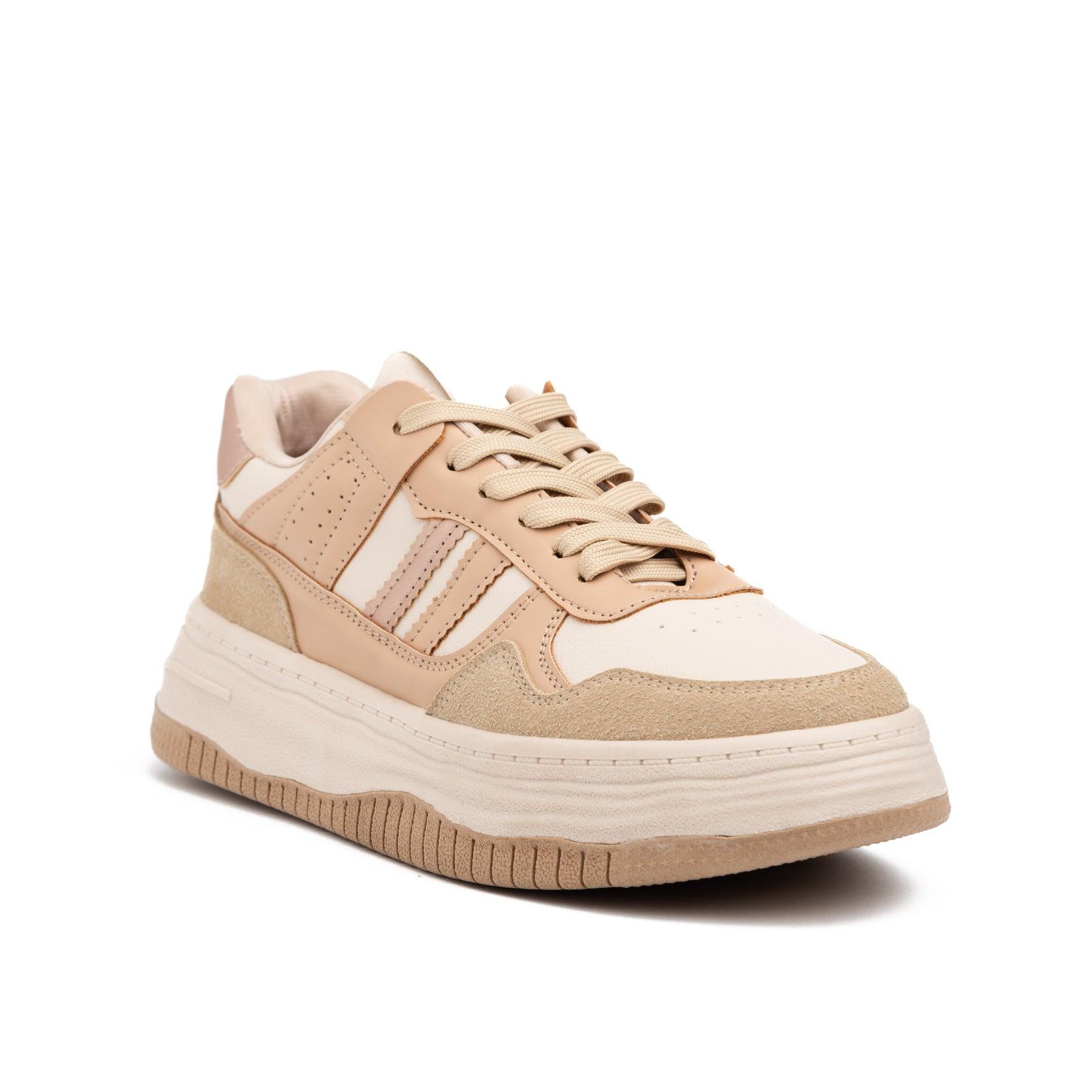 ZAPATILLAS URBANAS MUJER THANASIS BEIGE - 5