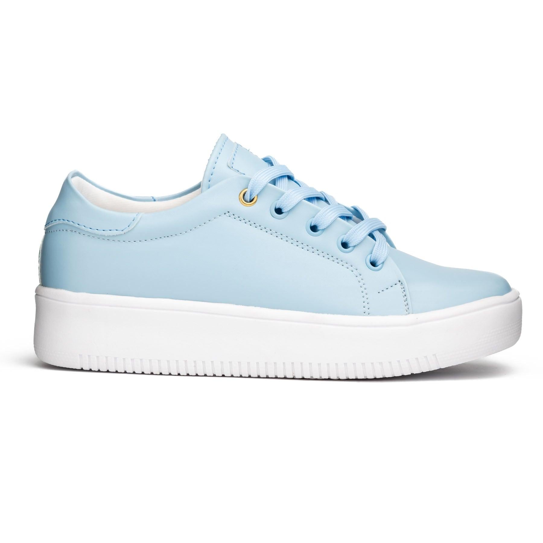 ZAPATILLAS URBANAS MUJER ORLANDO CELESTE - 2