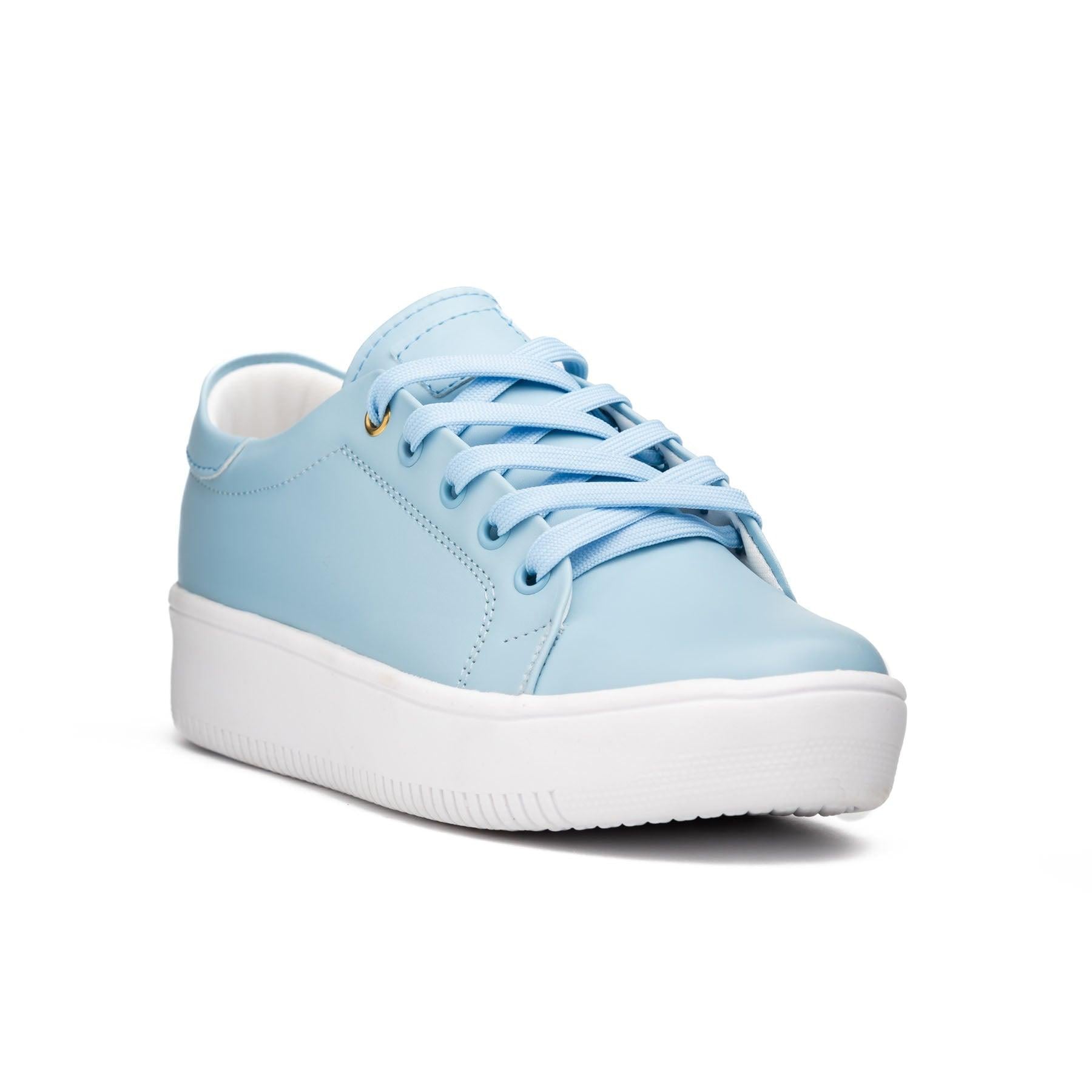 ZAPATILLAS URBANAS MUJER ORLANDO CELESTE - 3