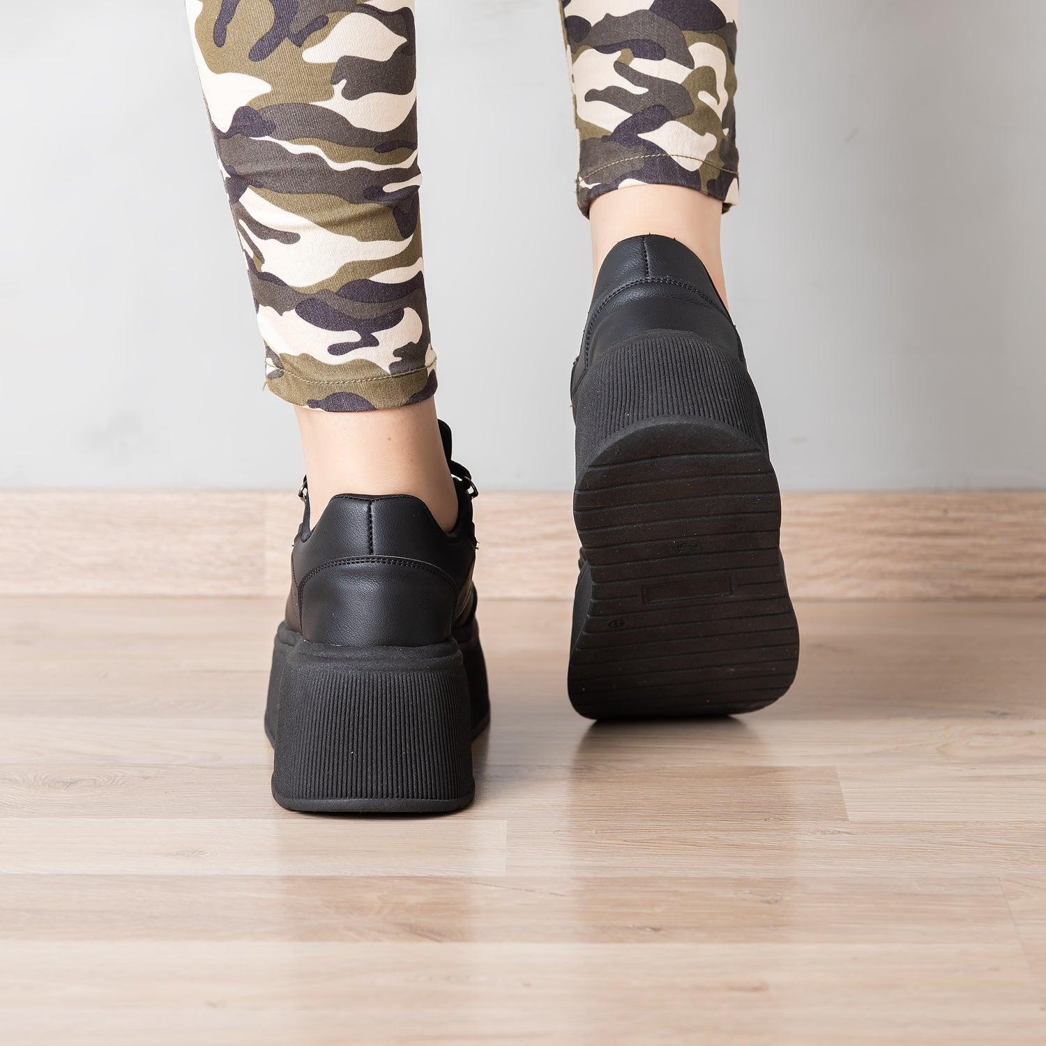 ZAPATILLAS URBANAS MUJER DUNCAN NEGRO - 3