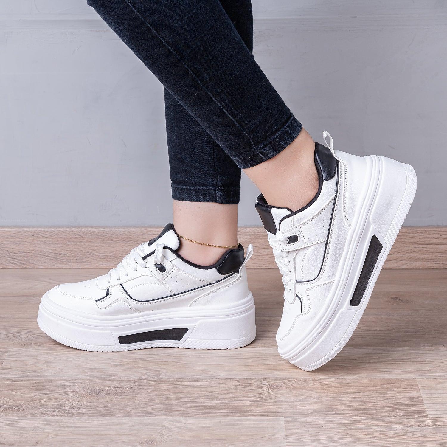 ZAPATILLAS URBANAS MUJER LUKA BLANCO - 1