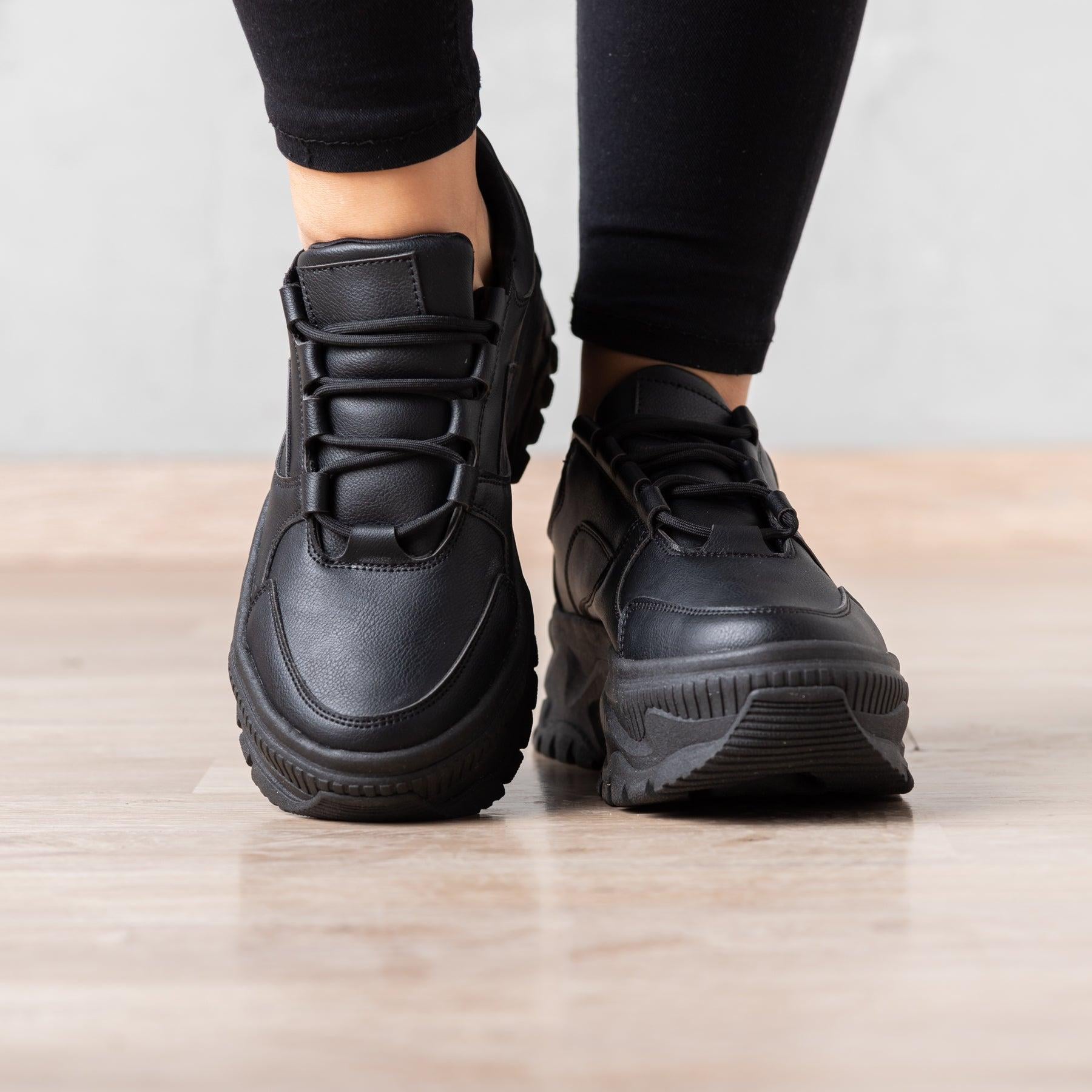 ZAPATILLAS URBANAS MUJER DYRONE NEGRO - 2