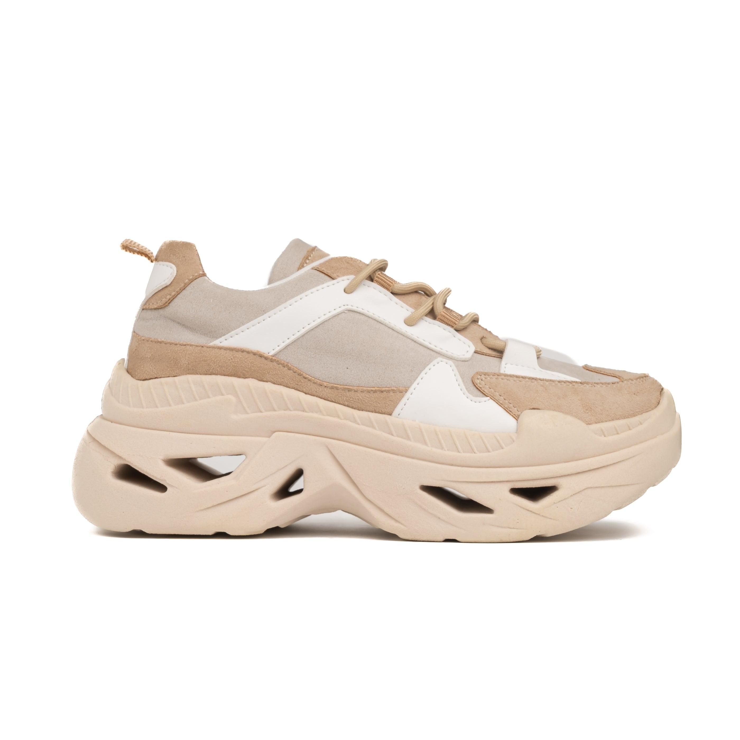 ZAPATILLAS URBANAS MUJER GIA BEIGE - 4