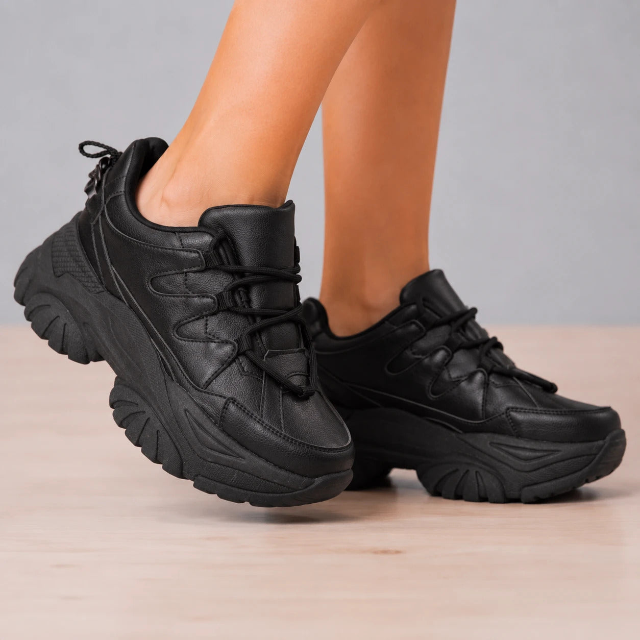 ZAPATILLAS URBANAS MUJER BANGALORE NEGRO - 1