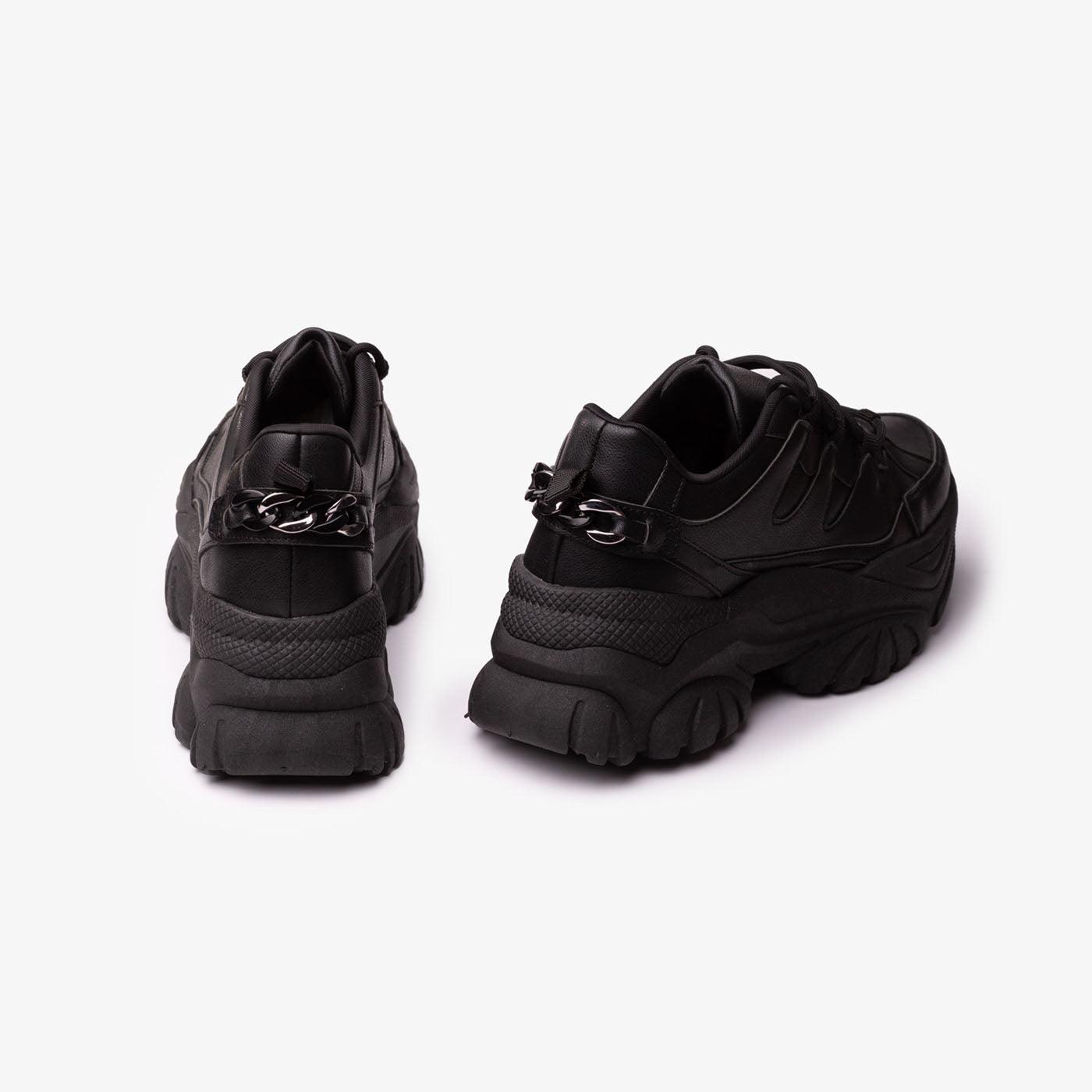 ZAPATILLAS URBANAS MUJER BANGALORE NEGRO - 4