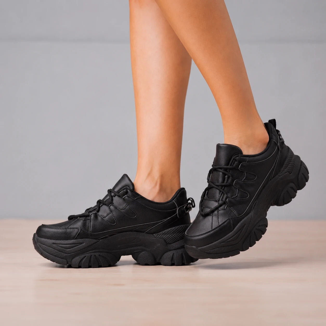 ZAPATILLAS URBANAS MUJER BANGALORE NEGRO - 5