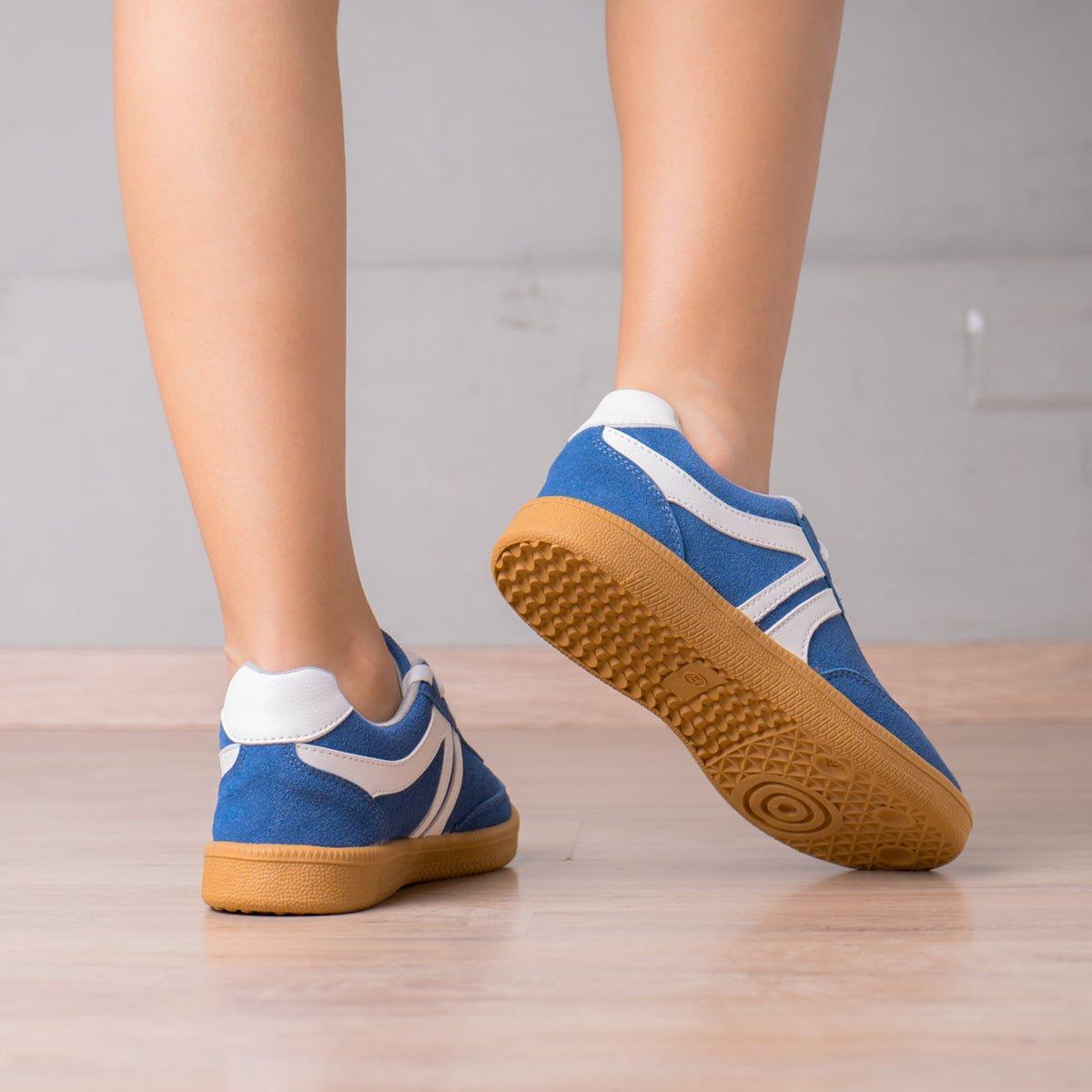 ZAPATILLAS URBANAS MUJER MAUSONT AZUL BLANCO - 3