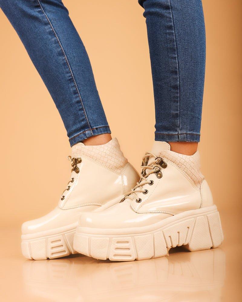 BOTAS MUJER DENIZLI NUDE CHAROL - 1