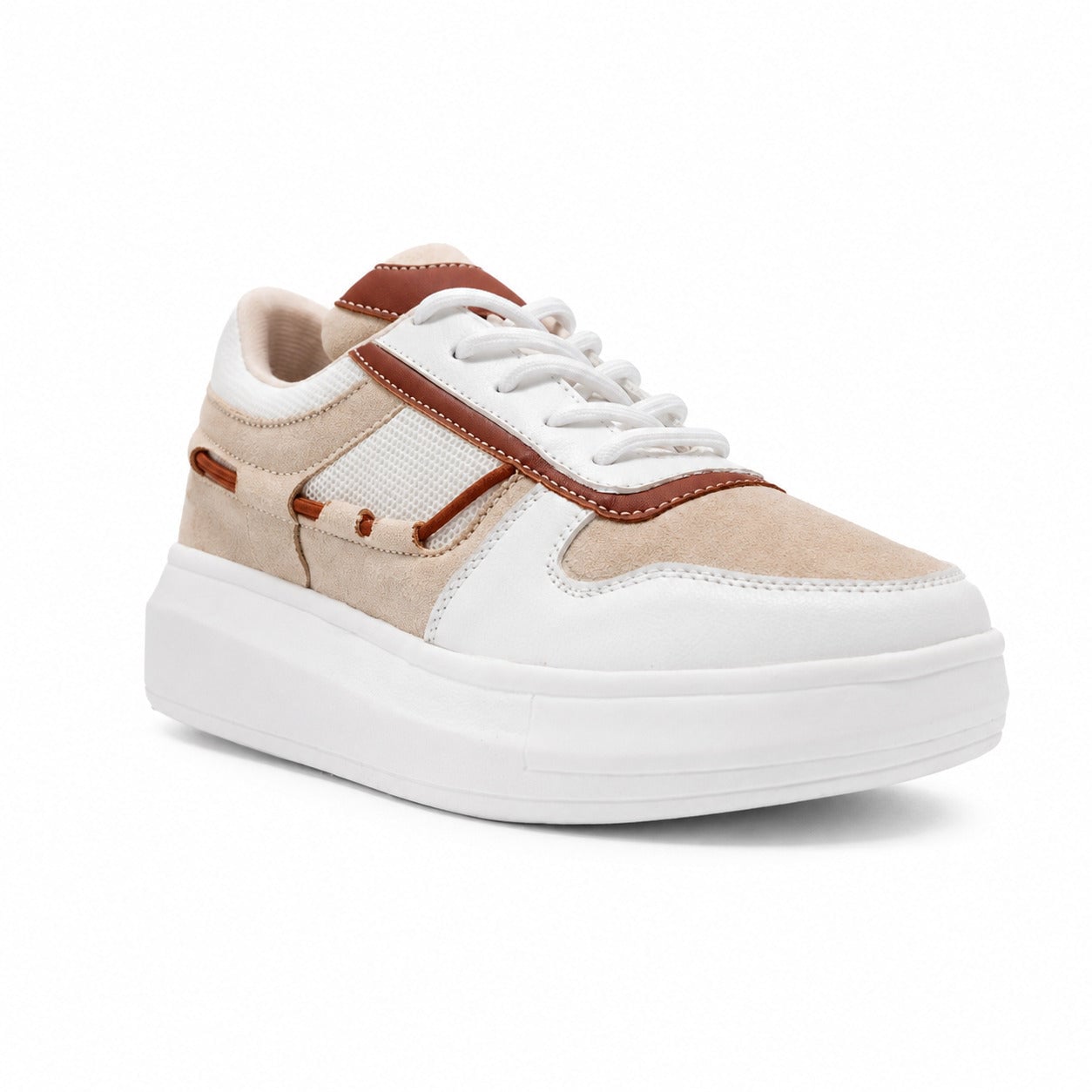 ZAPATILLAS URBANAS MUJER NOVA CAMEL - 7