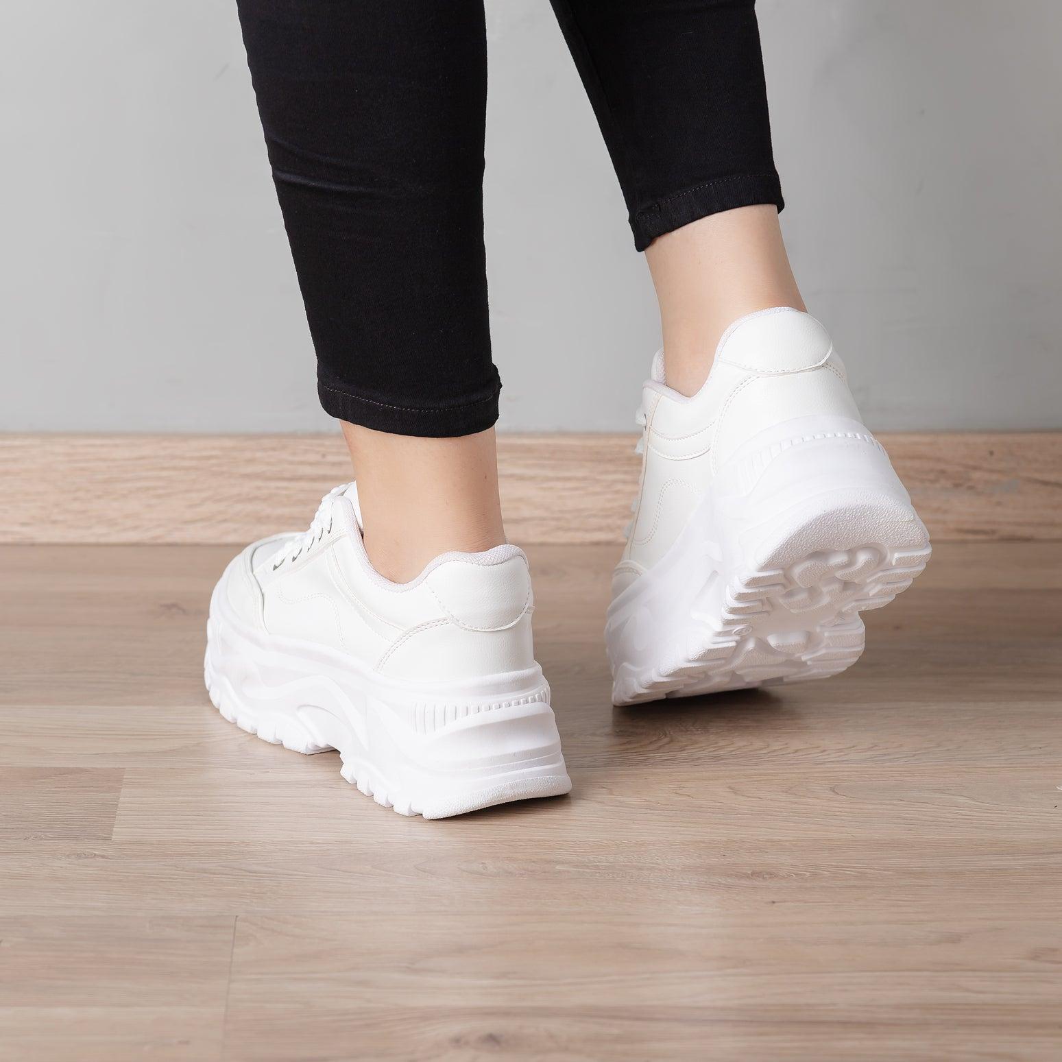 ZAPATILLAS URBANAS MUJER WENDY 2.0 BLANCO TOTAL - 3