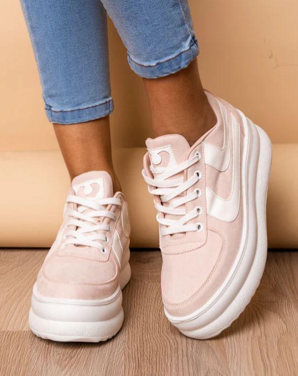 ZAPATILLAS URBANAS MUJER SANTANDER ROSADO - 1