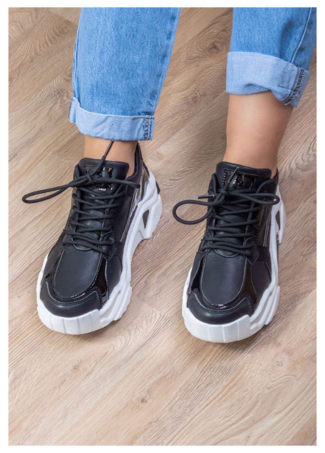 ZAPATILLAS URBANAS MUJER PERTH NEGRO - 9