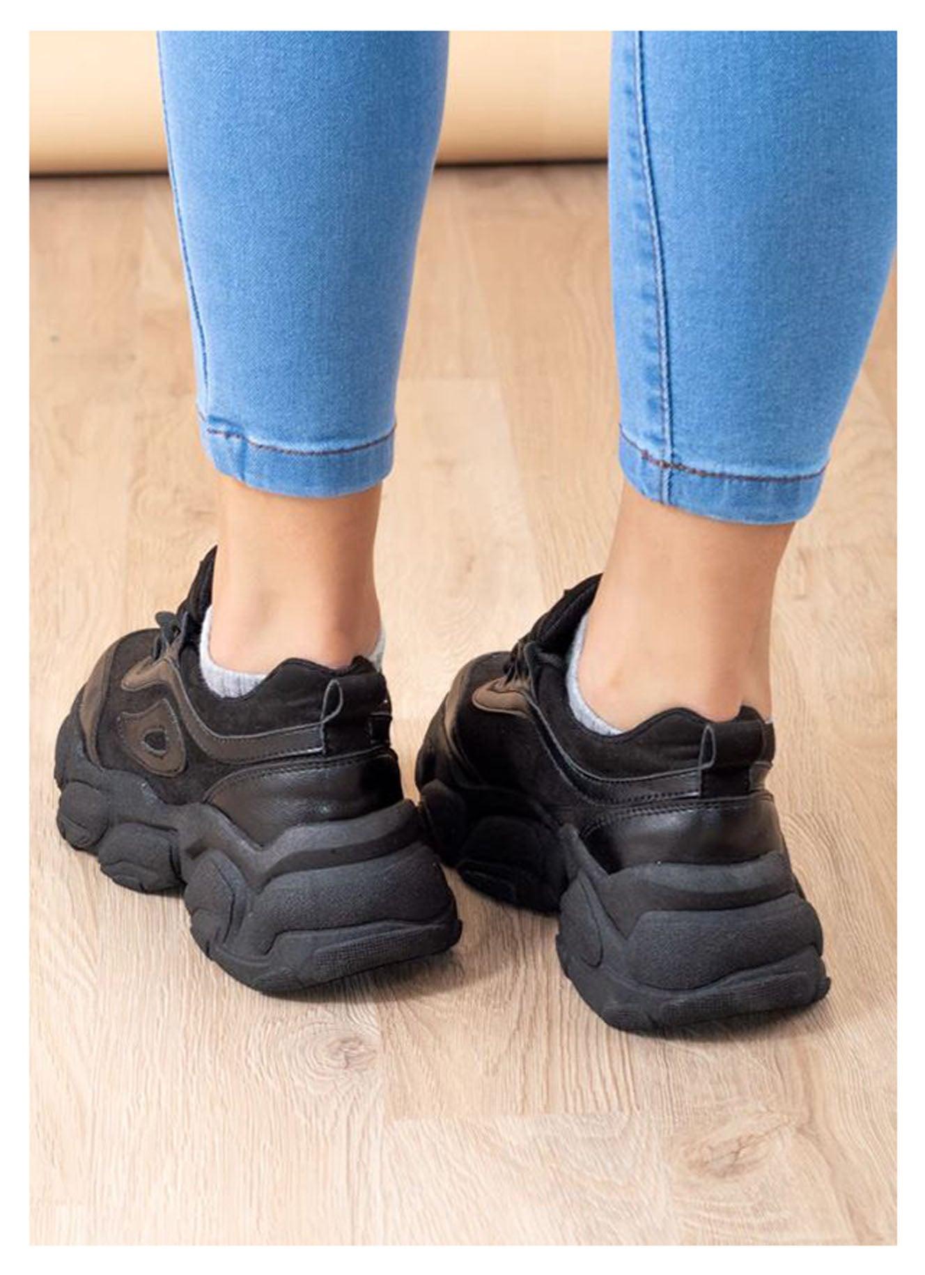 ZAPATILLAS URBANAS MUJER SHOWPO NEGRO - 2