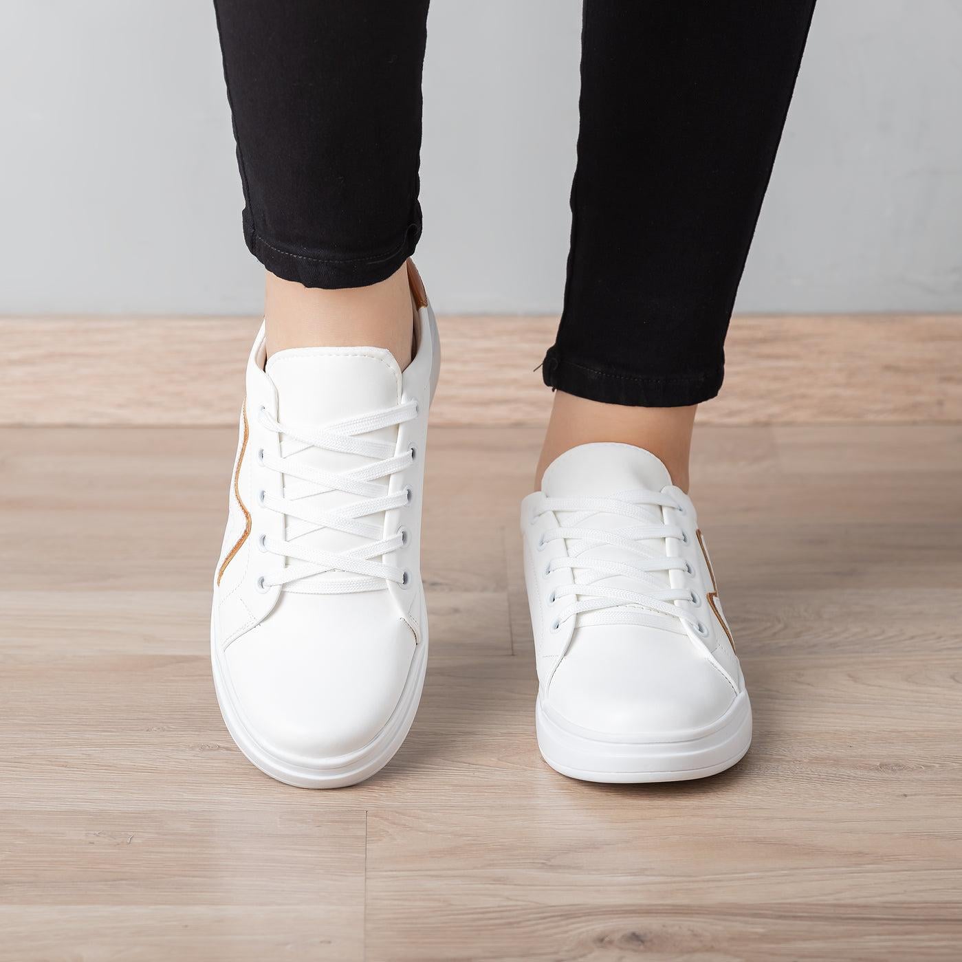 ZAPATILLAS URBANAS MUJER MILLER DORADO - 2