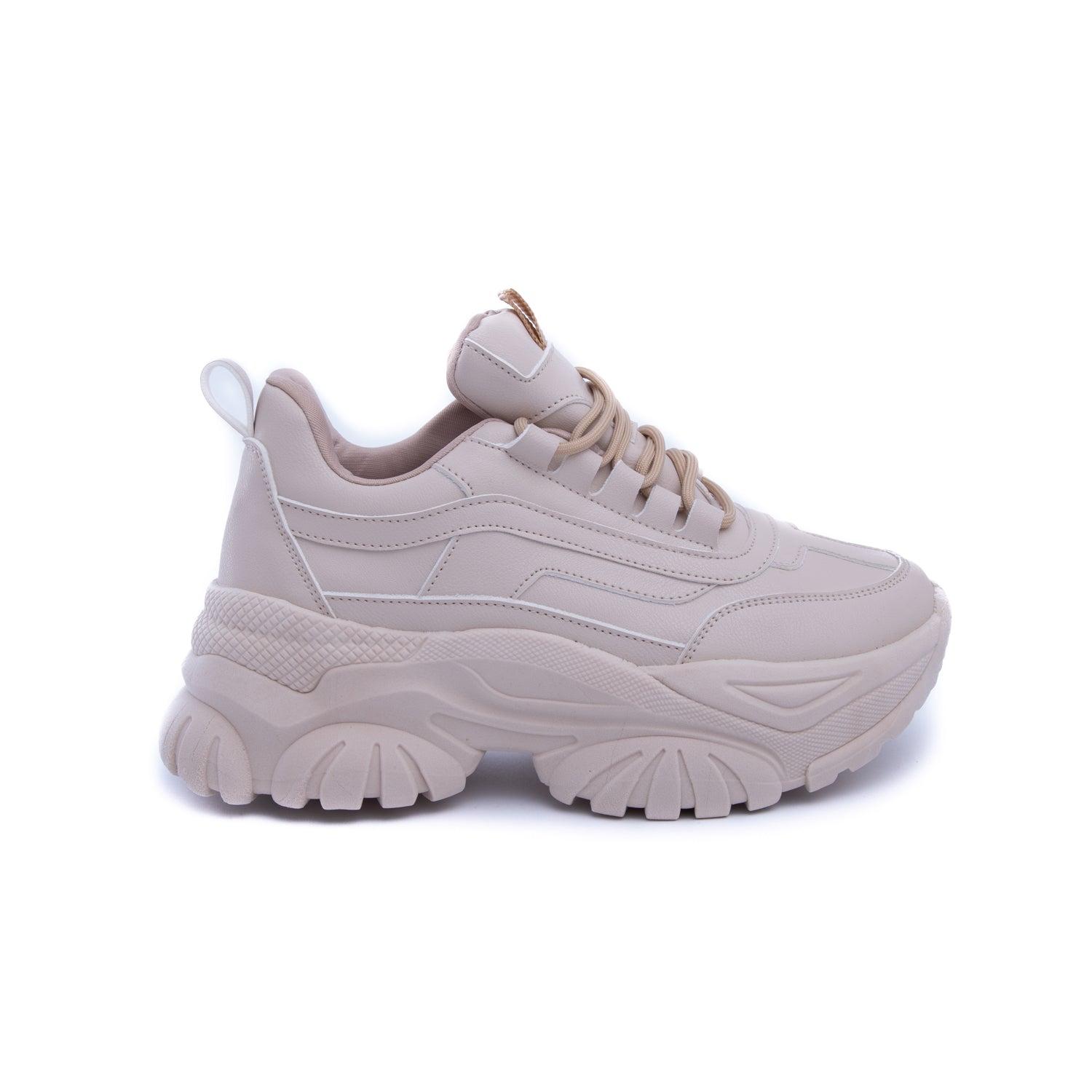 ZAPATILLAS URBANAS MUJER SOCHEN BEIGE - 4