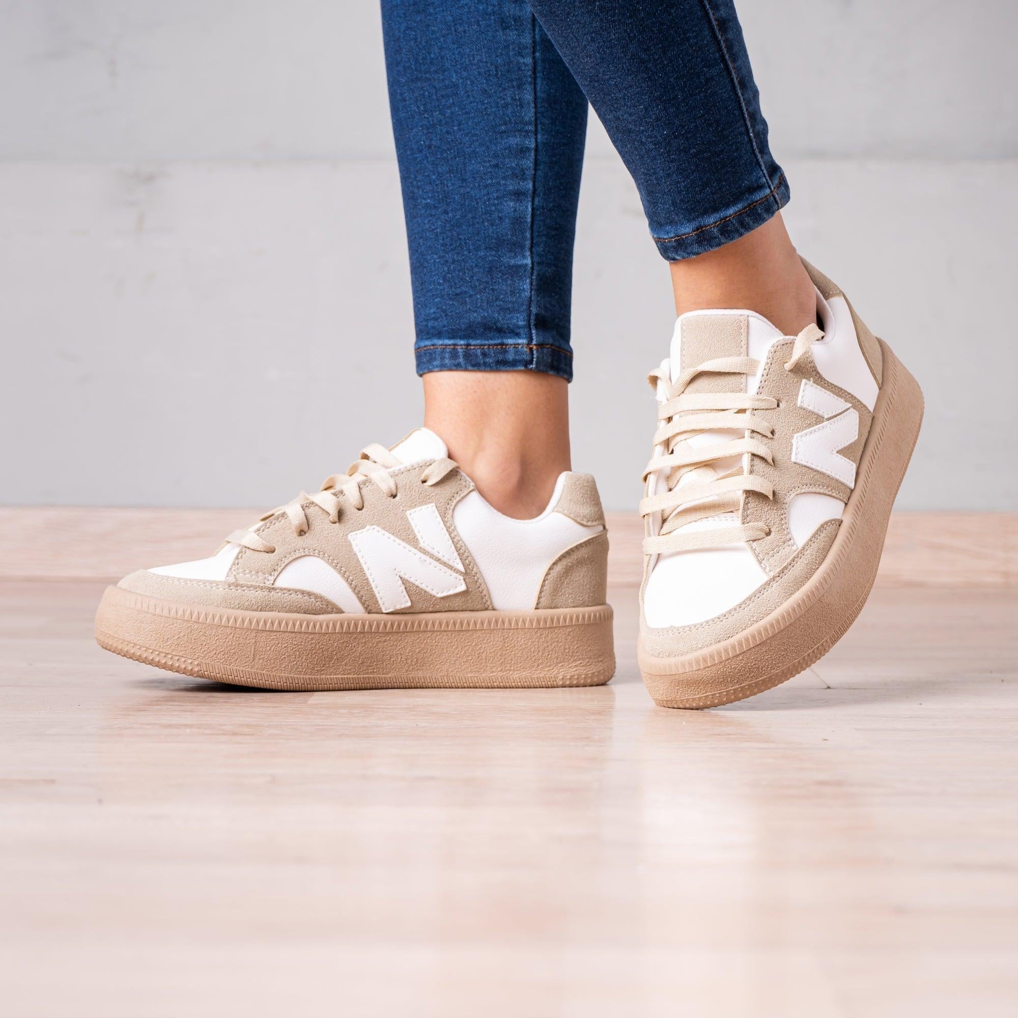 ZAPATILLAS URBANAS MUJER NEBULA 3.0 BEIGE - 1