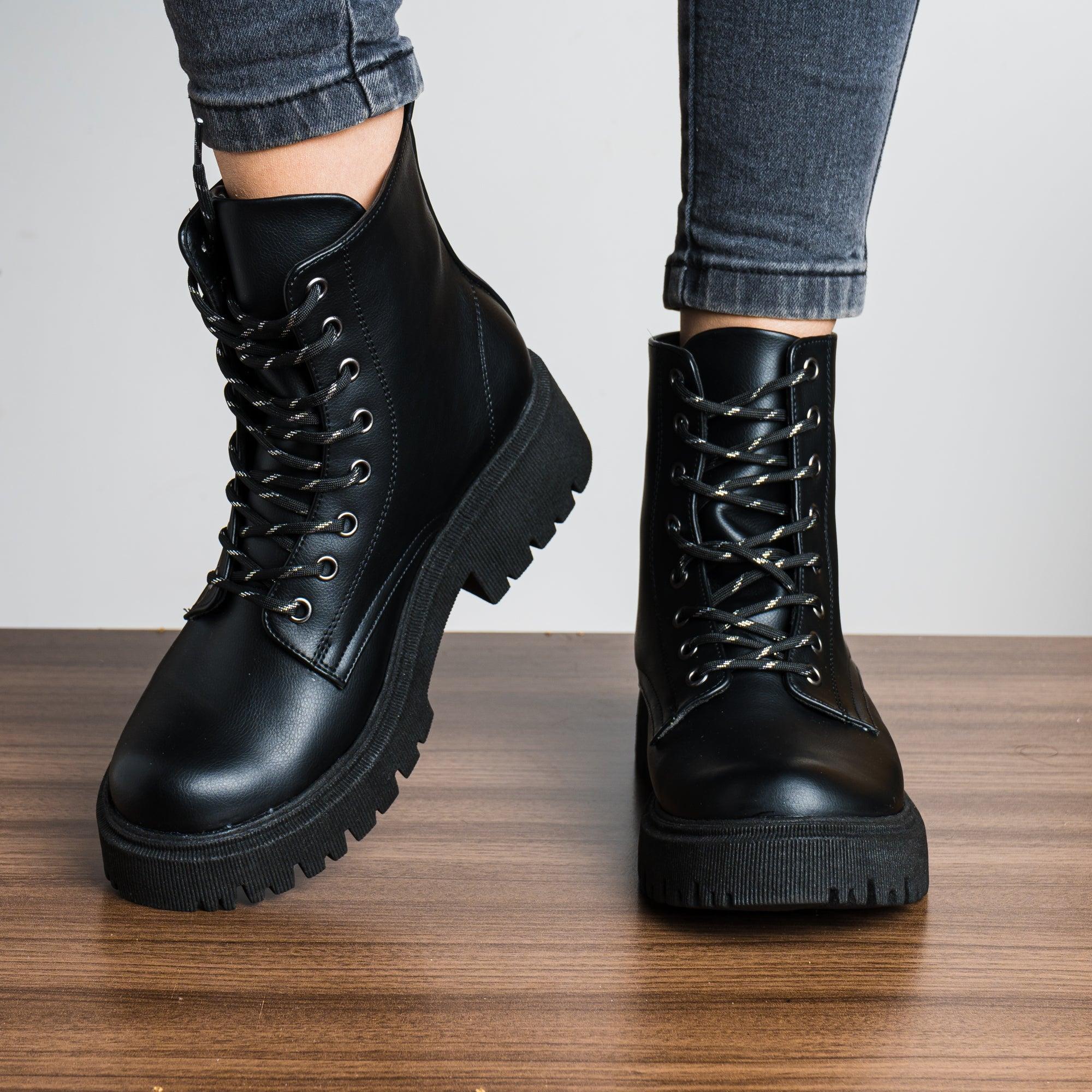 BOTAS MUJER MADELINNE NEGRO - 2