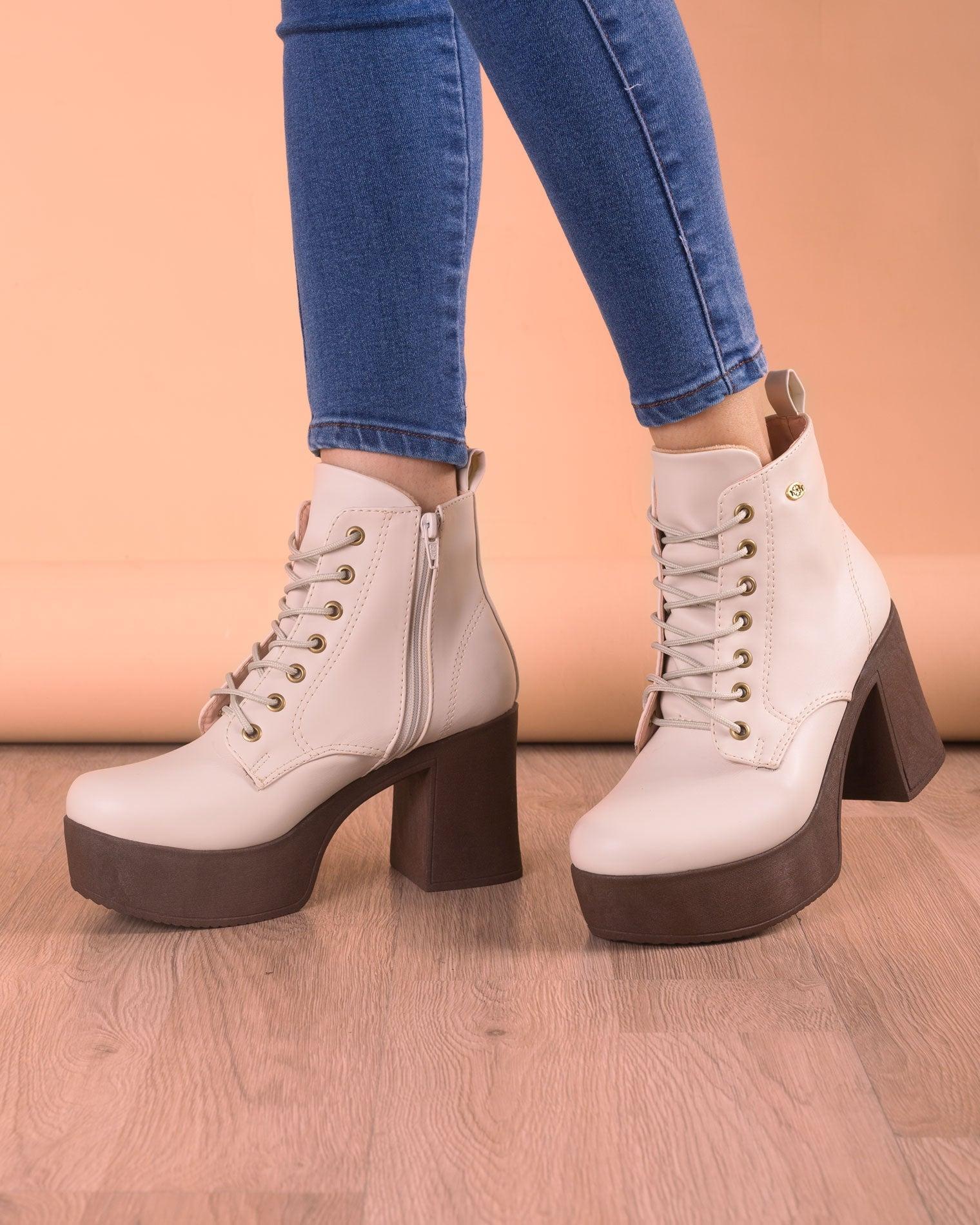 BOTAS MUJER RAZGRAD HUESO - 1