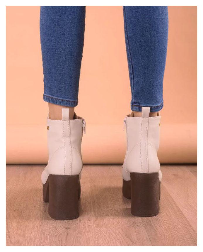 BOTAS MUJER RAZGRAD HUESO - 3