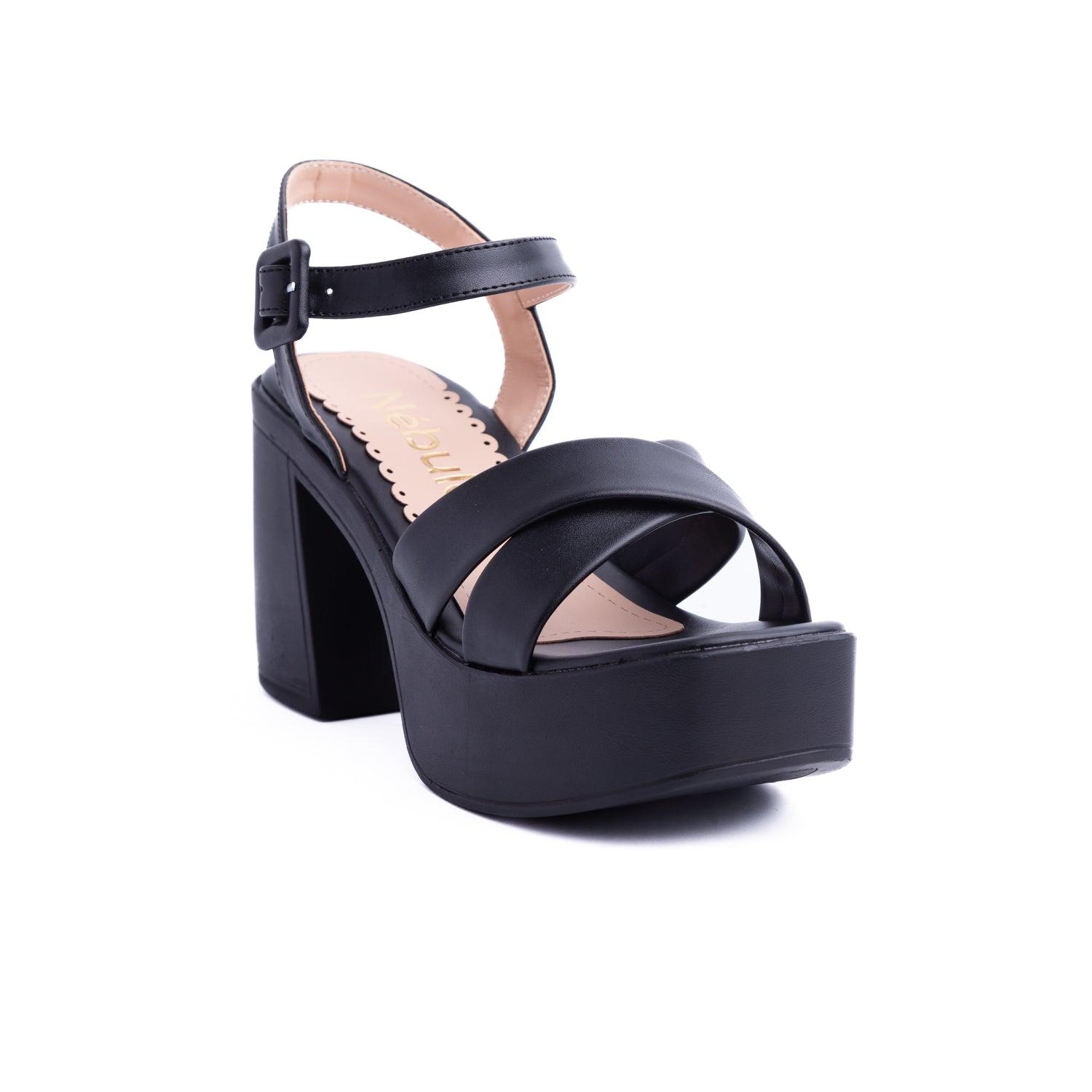 SANDALIAS DE VESTIR NOSARA NEGRO - 5