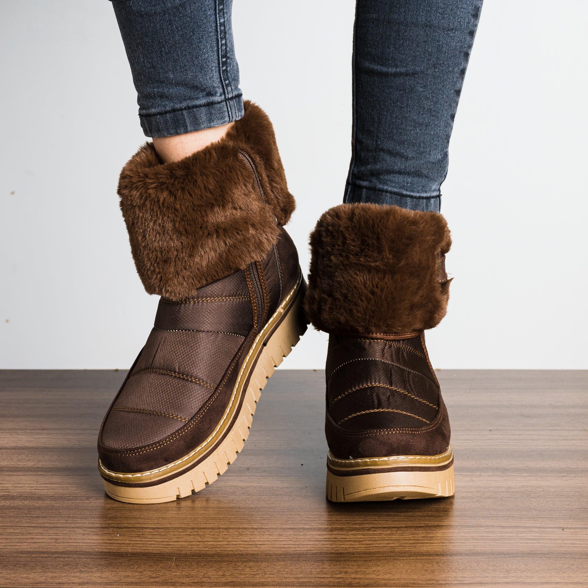 BOTAS MUJER MELEKA MARRÓN - 2