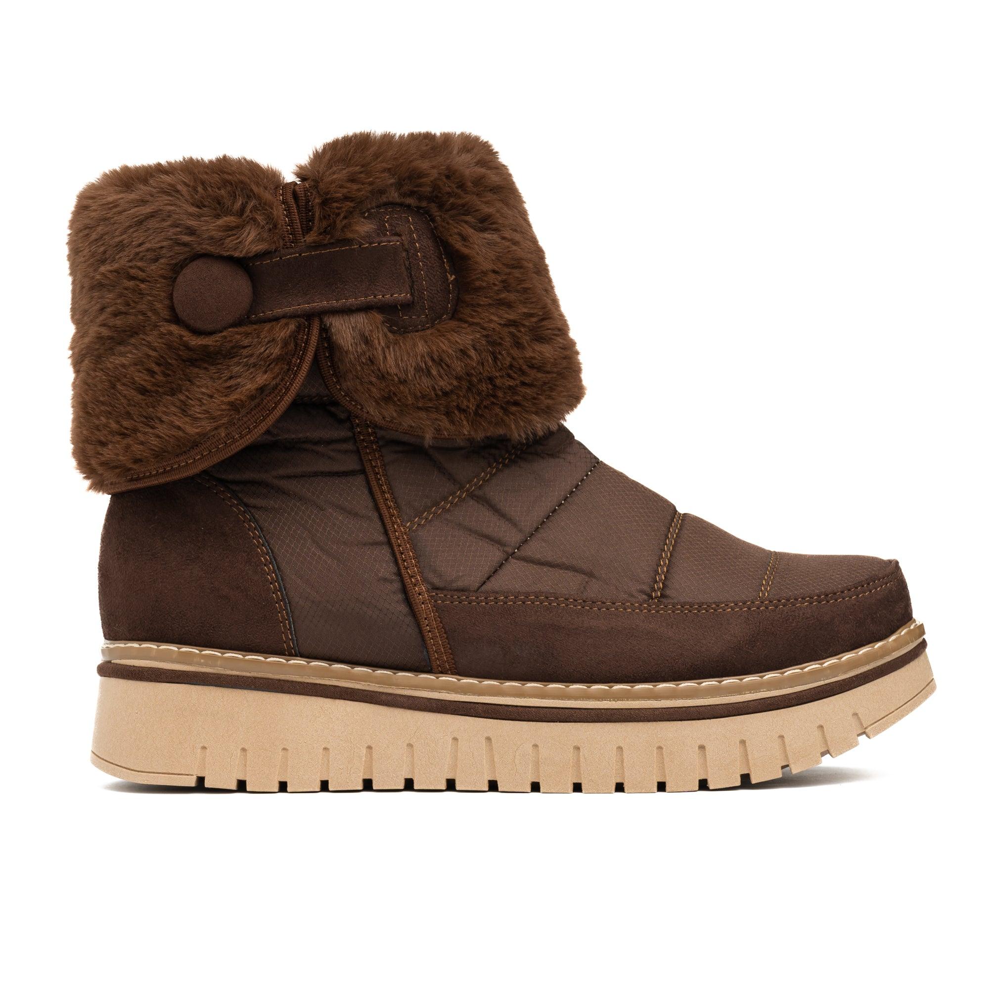 BOTAS MUJER MELEKA MARRÓN - 4