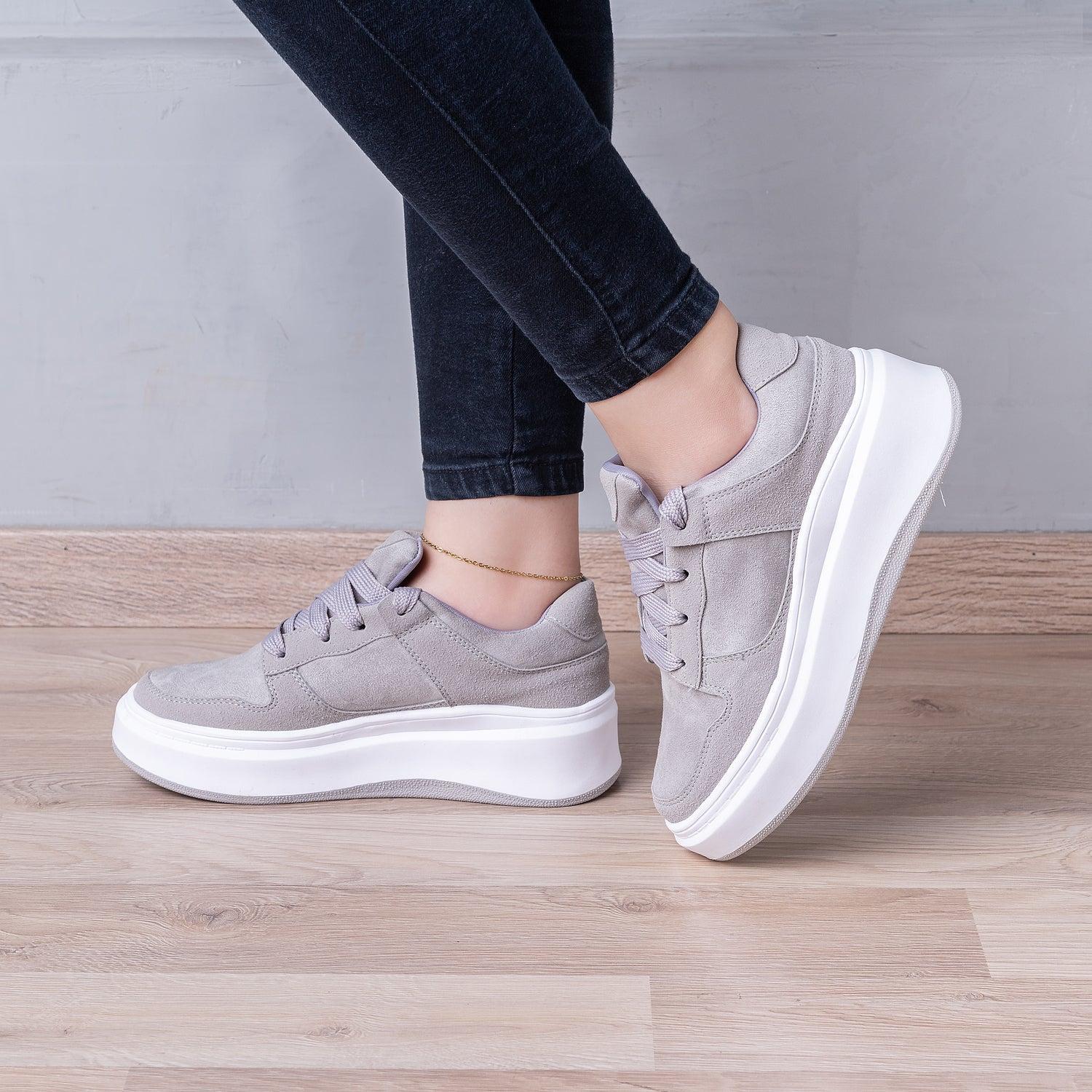 ZAPATILLAS URBANAS MUJER VERAPAZ PLOMO - 1