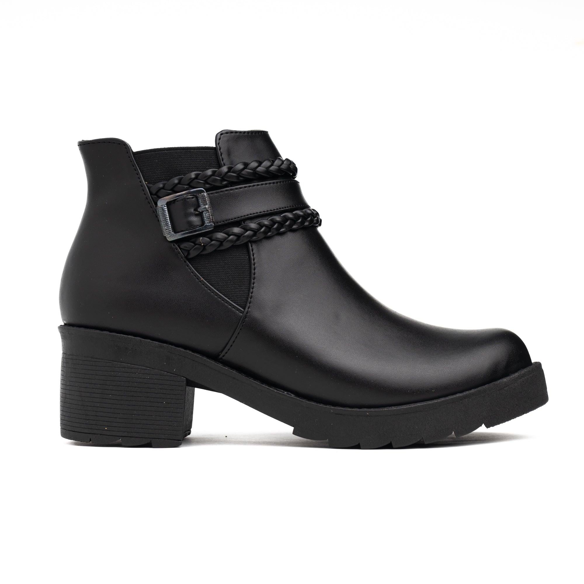 BOTINES MUJER ORLAY NEGRO - 4