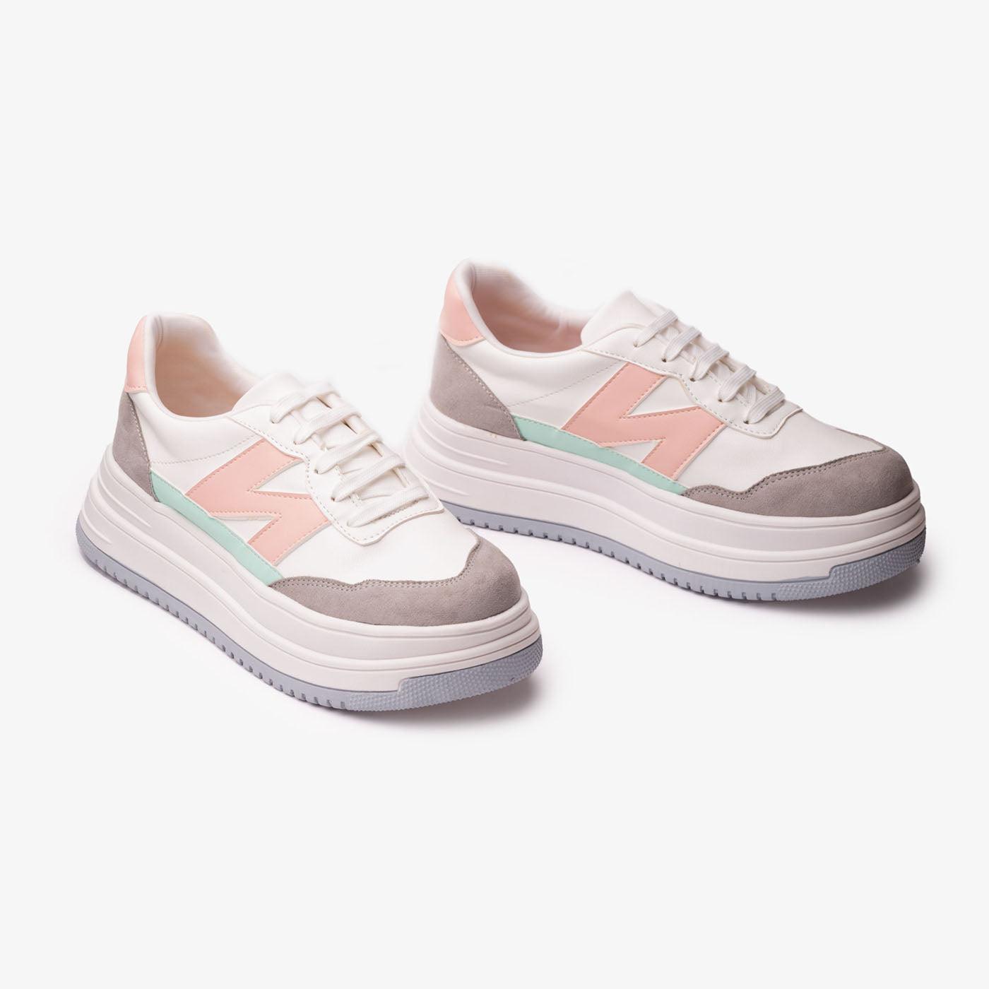 ZAPATILLAS URBANAS MUJER ZAMBIA ROSADO - 3