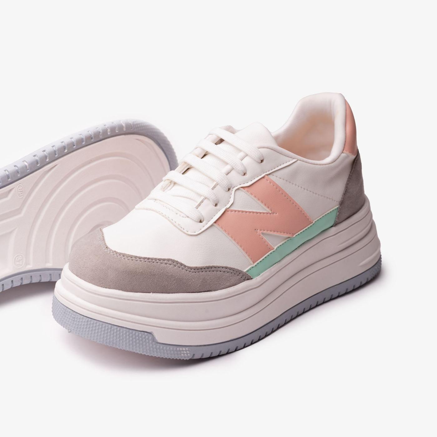 ZAPATILLAS URBANAS MUJER ZAMBIA ROSADO - 4