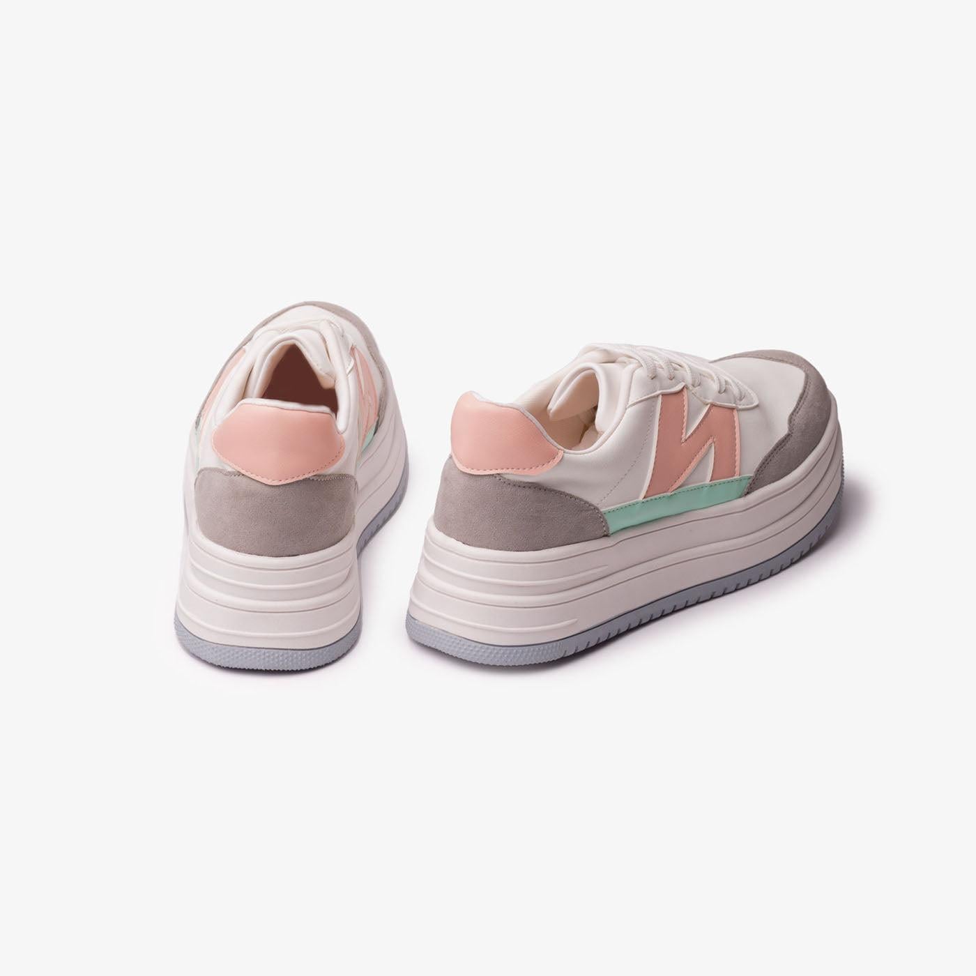 ZAPATILLAS URBANAS MUJER ZAMBIA ROSADO - 5