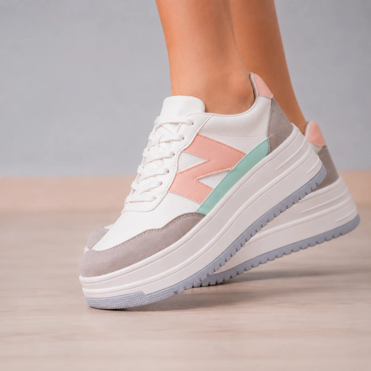 ZAPATILLAS URBANAS MUJER ZAMBIA ROSADO - 6
