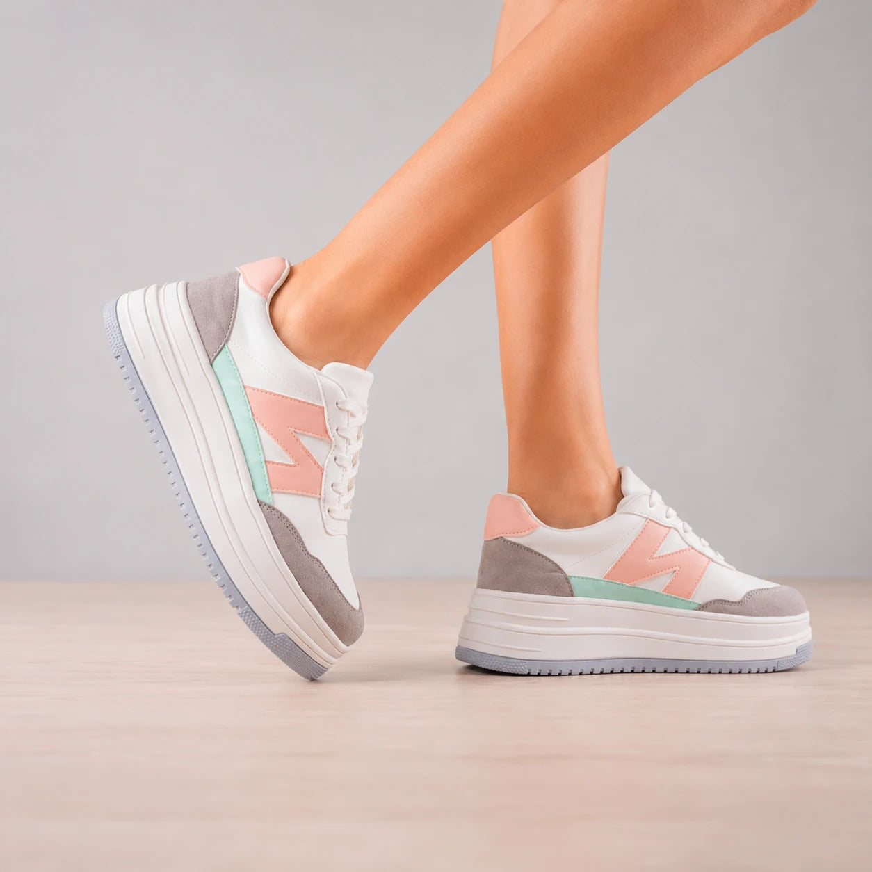 ZAPATILLAS URBANAS MUJER ZAMBIA ROSADO - 7