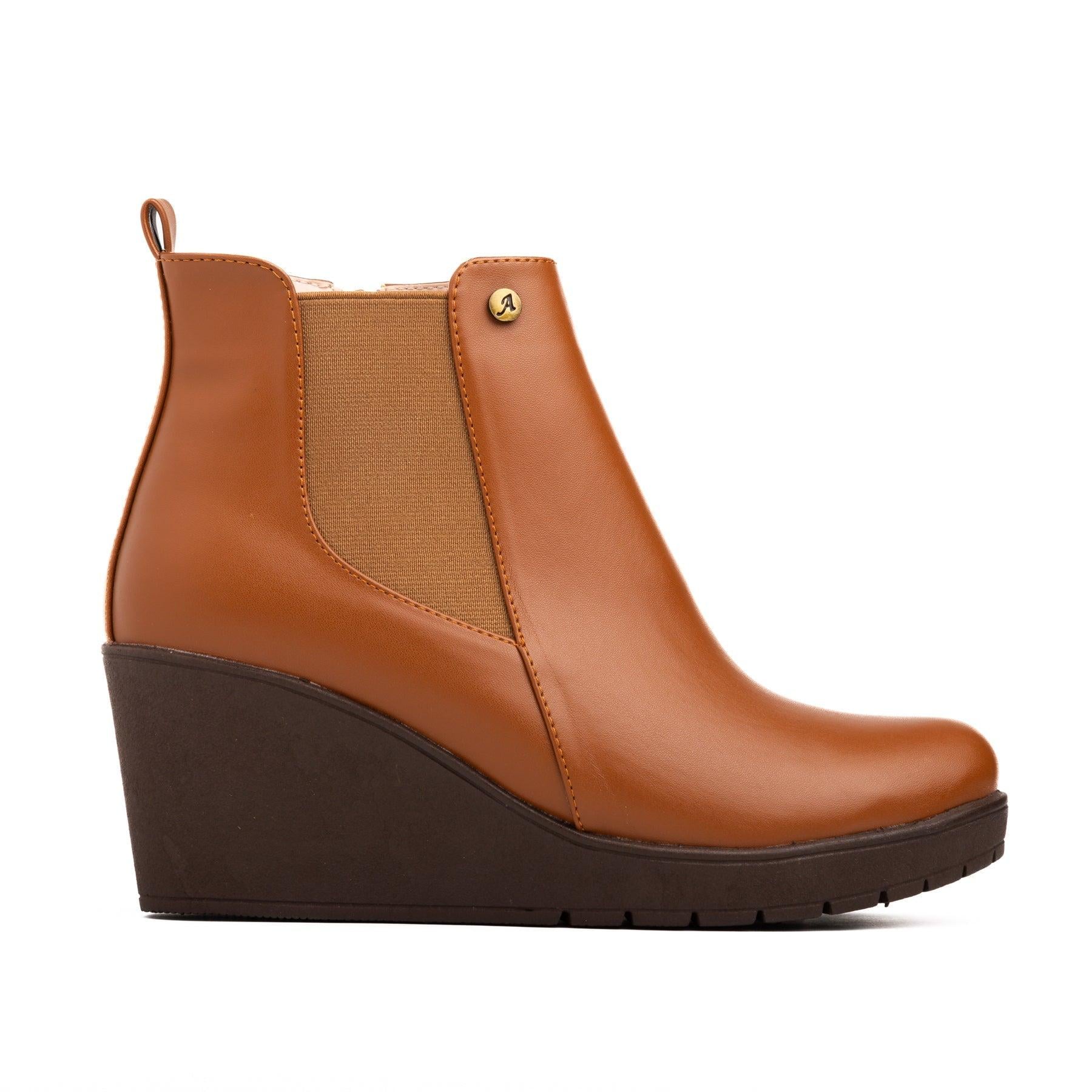 BOTINES MUJER FANTASY CAMEL - 4